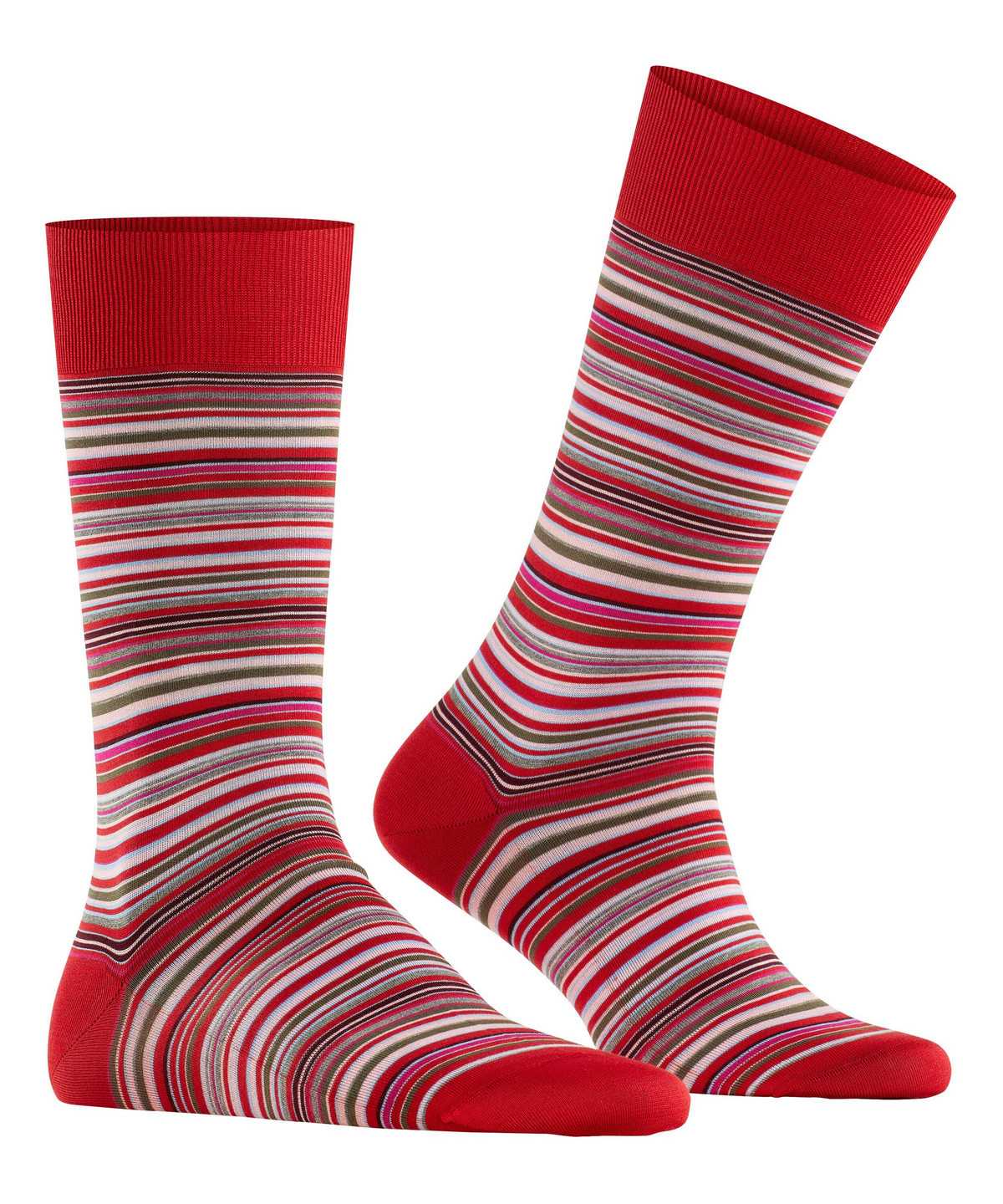 Falke Microblock Socks Socken Herren Rot | 7380514-ZV