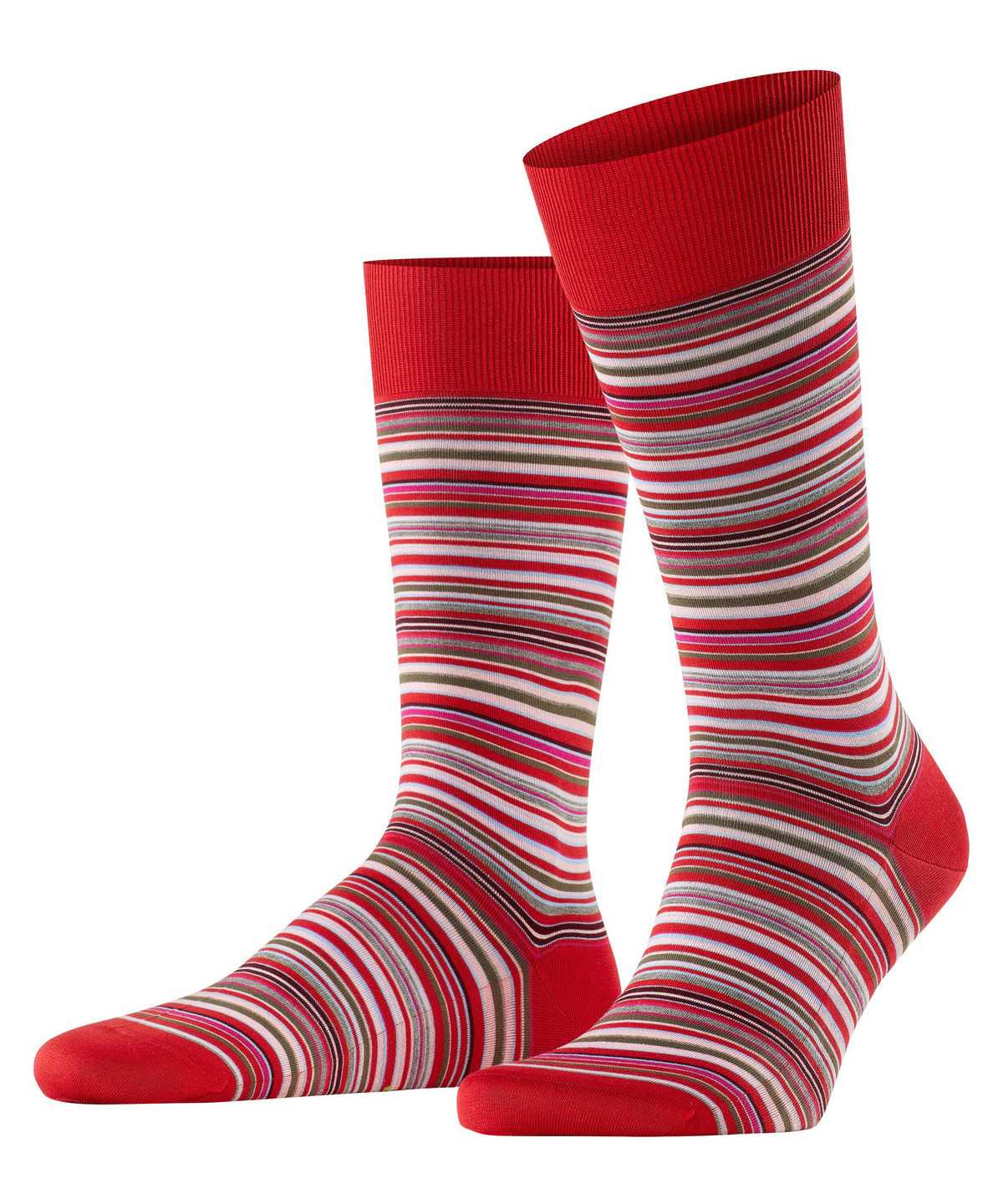 Falke Microblock Socks Socken Herren Rot | 7380514-ZV