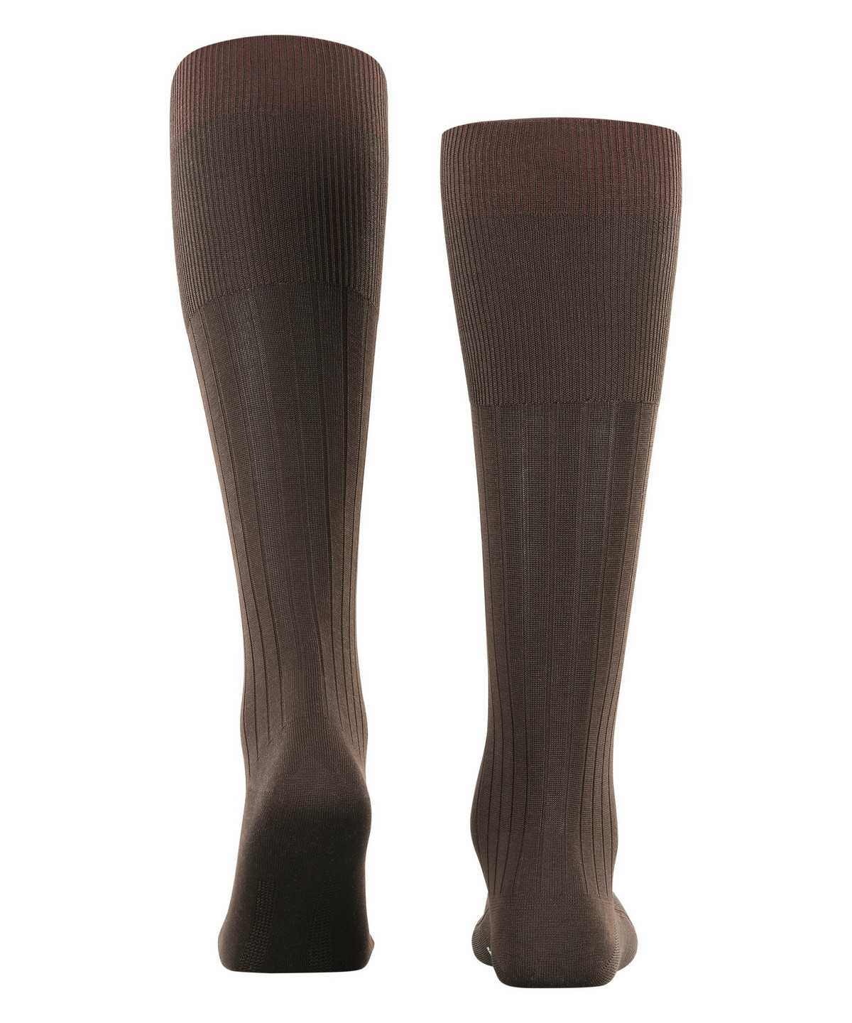 Falke Milano Knee-high Socks Socken Herren Braun | 8746130-AV