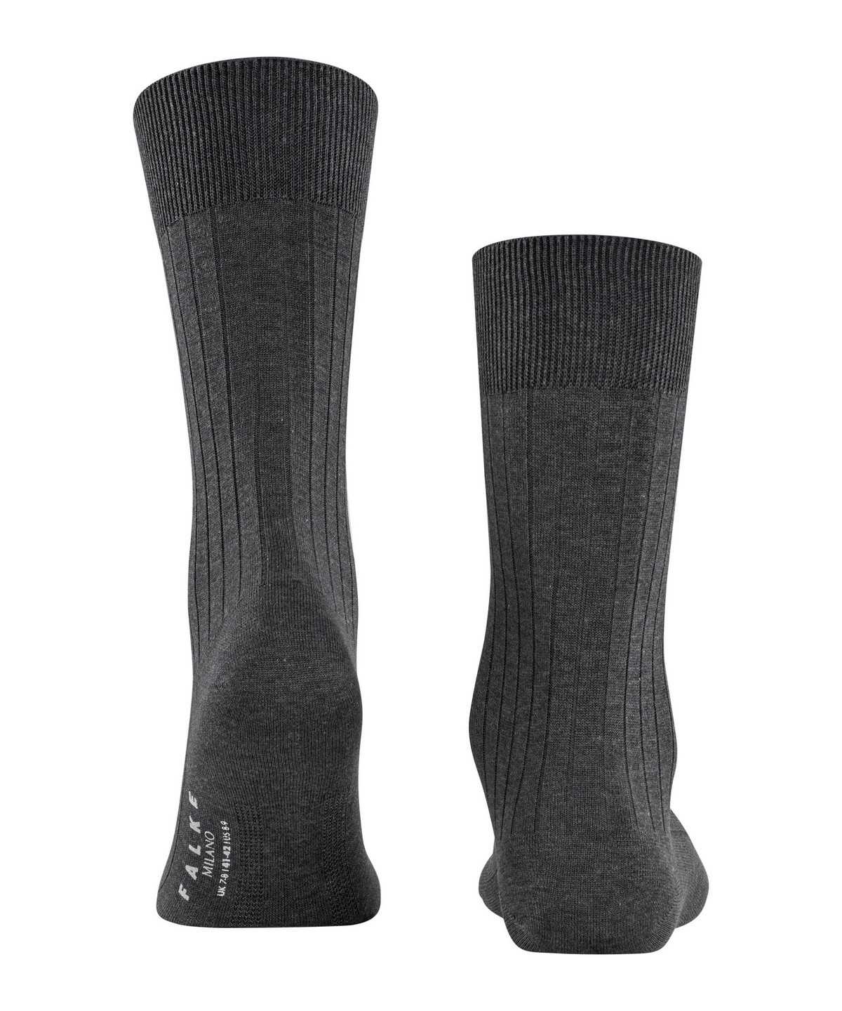 Falke Milano Socks Socken Herren Grau | 5873402-WS