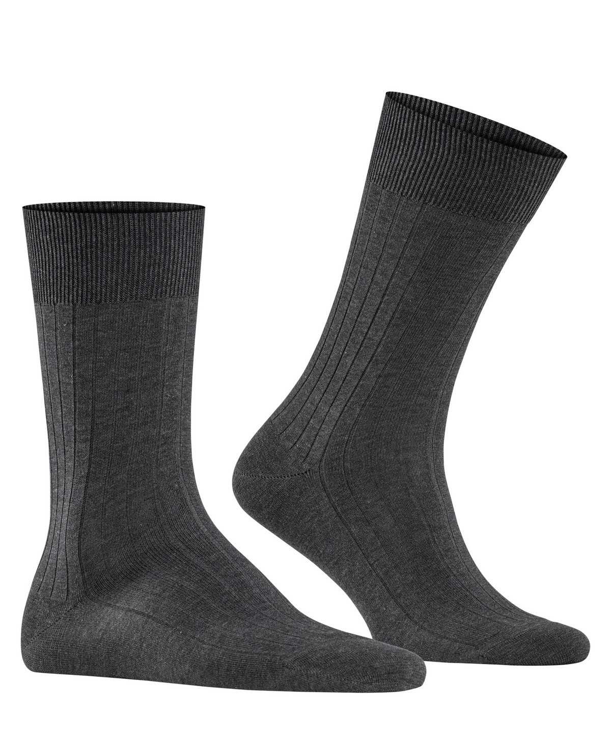 Falke Milano Socks Socken Herren Grau | 5873402-WS