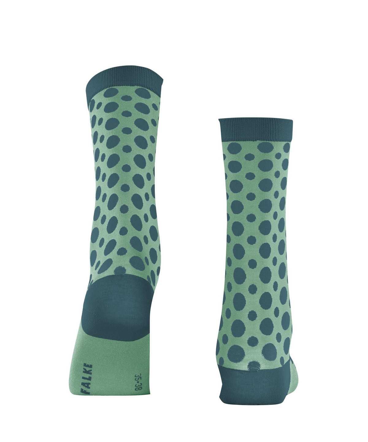 Falke Mirage Dot Socks Socken Damen Grün | 8390651-HC