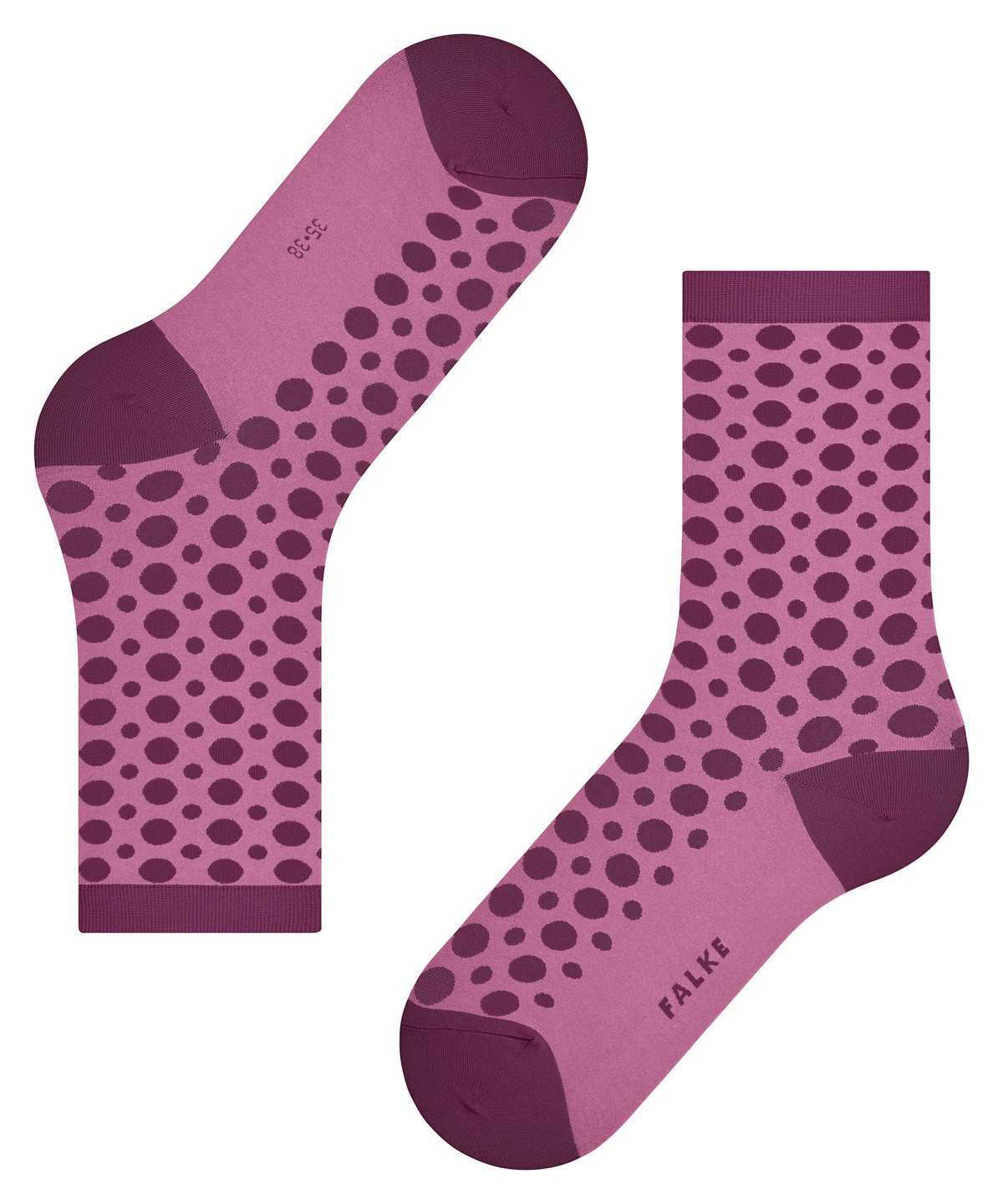 Falke Mirage Dot Socks Socken Damen Rot | 1265879-HP