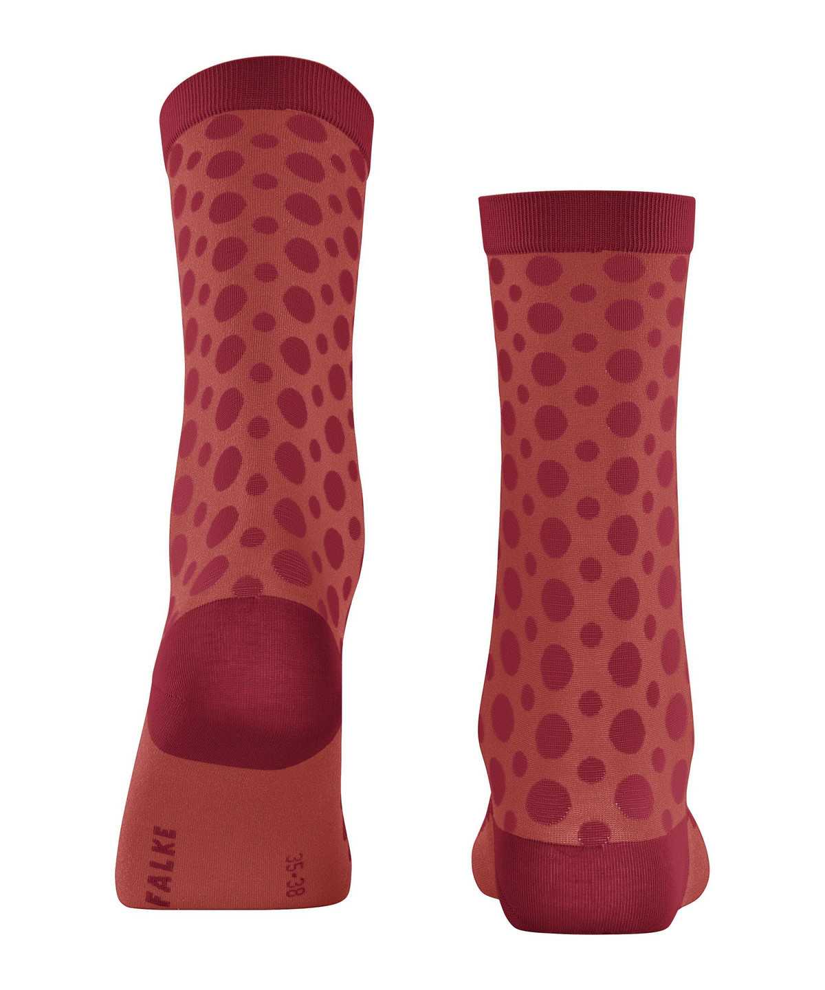 Falke Mirage Dot Socks Socken Damen Rot | 2154687-KI