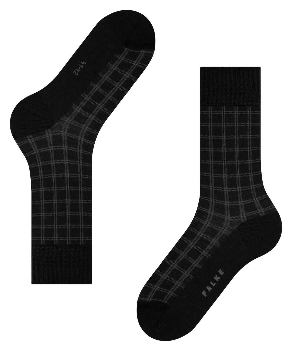 Falke Modern Tailor Socks Socken Herren Schwarz | 8325907-YP