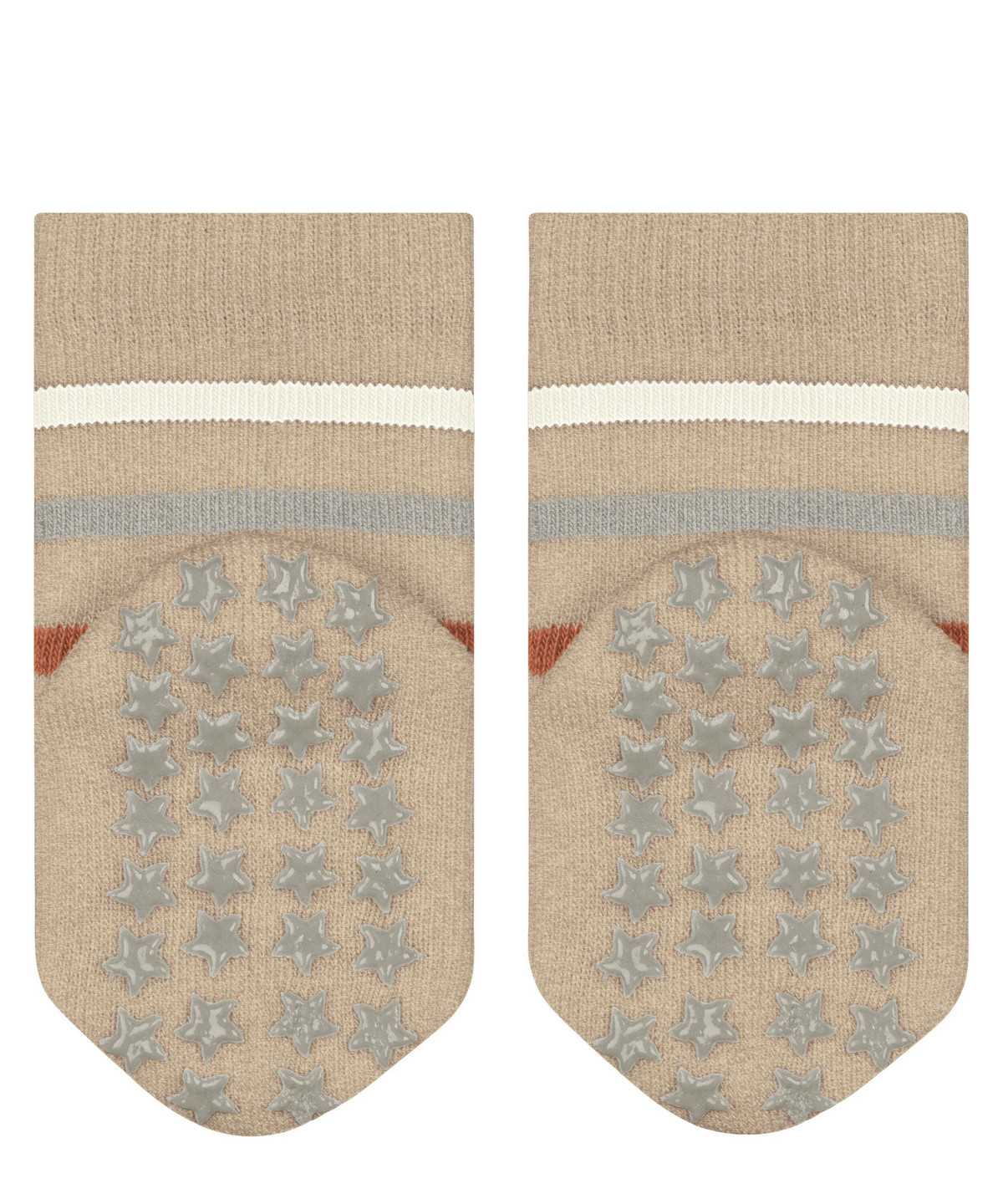 Falke Multi Stripe House socks Socken Baby Beige | 2918675-GS