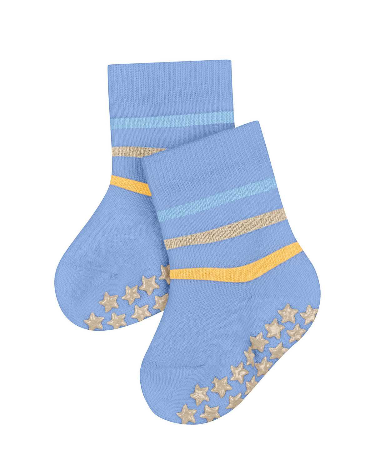 Falke Multi Stripe House socks Socken Baby Blau | 7026841-YT