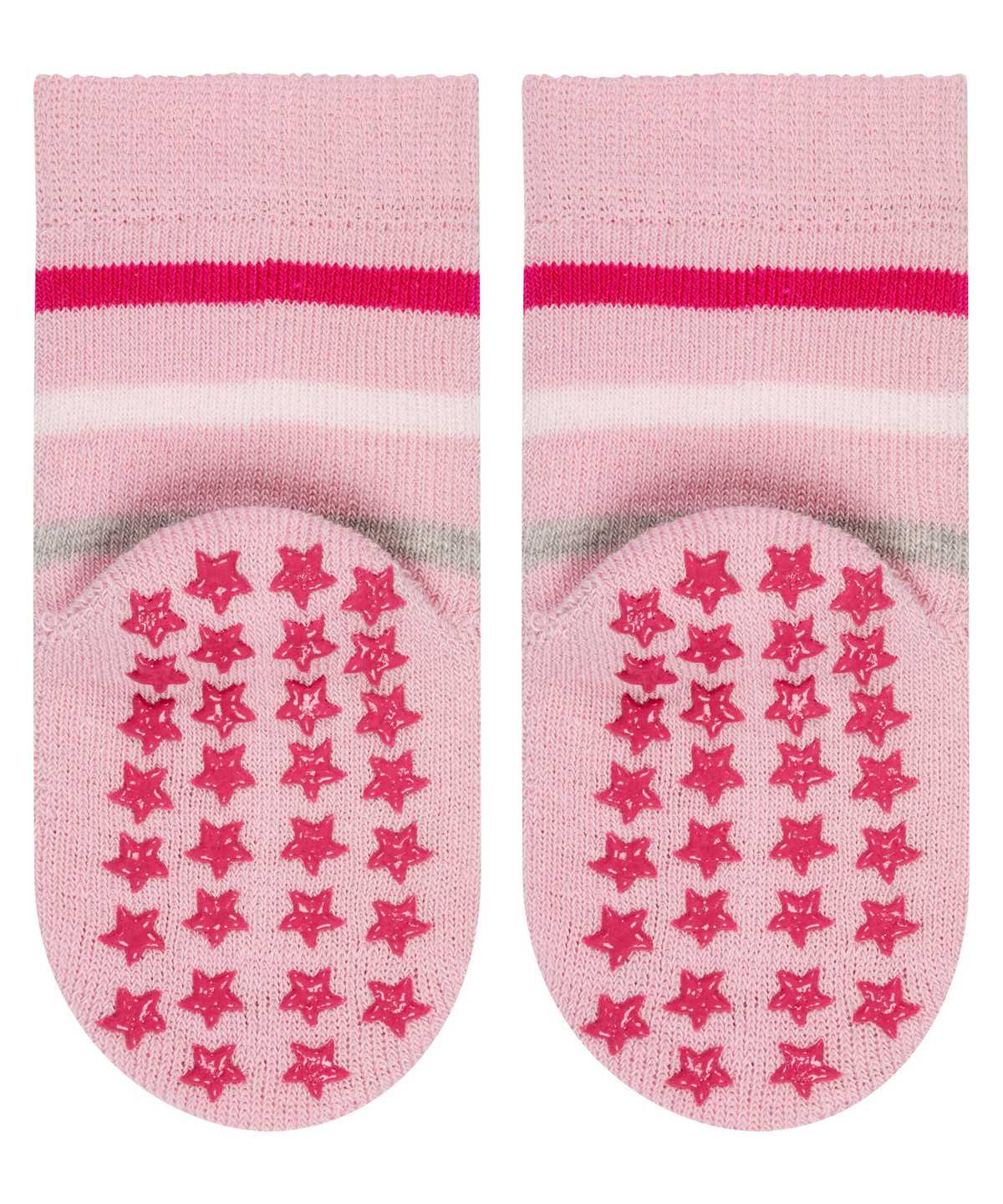 Falke Multi Stripe House socks Socken Baby Rosa | 7325041-JP