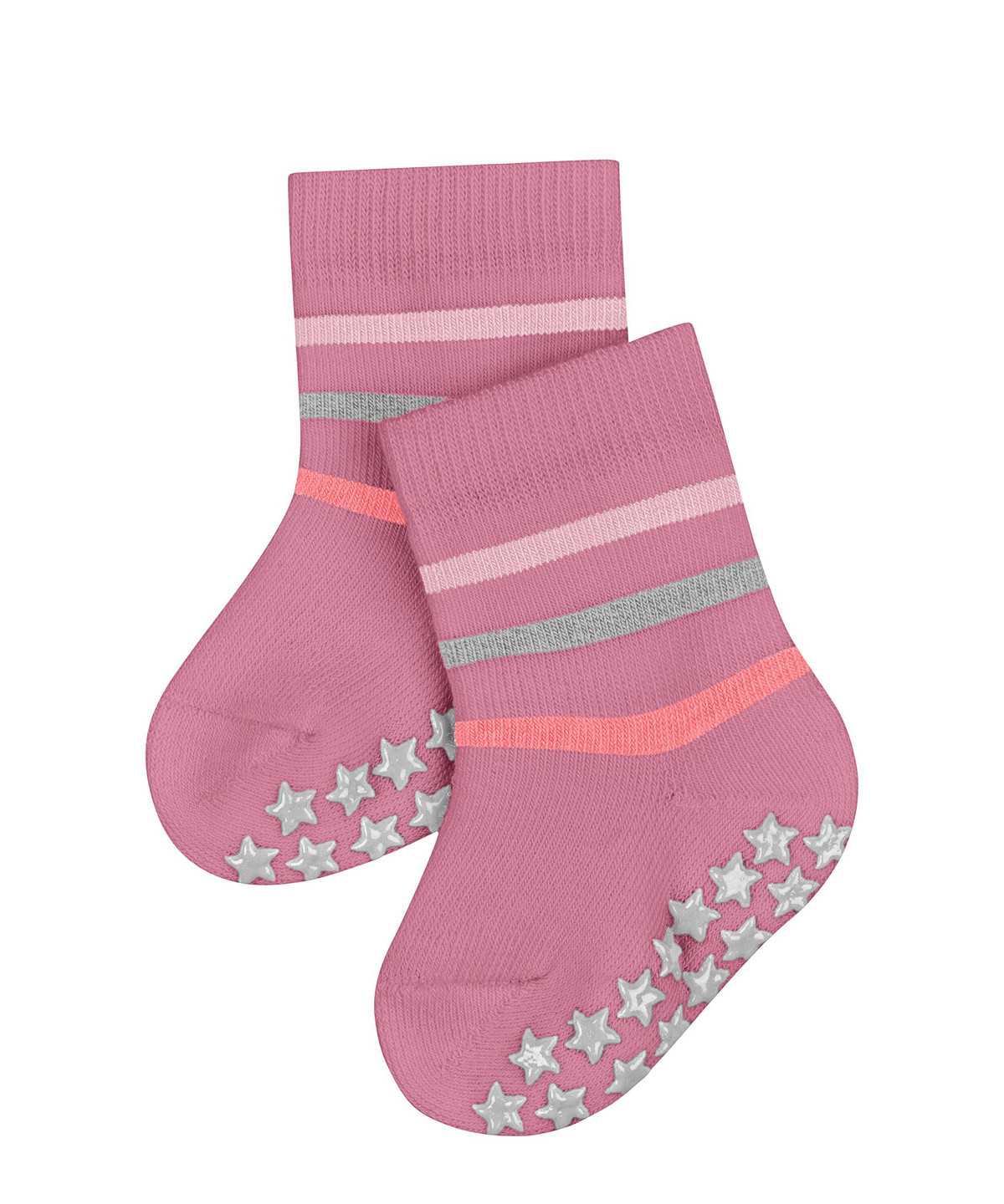 Falke Multi Stripe House socks Socken Baby Rosa | 2491038-YF