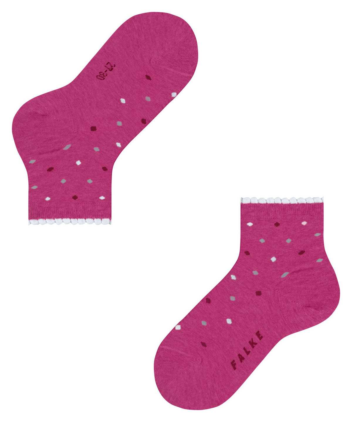 Falke Multidot Short sock Socken Kinder Rosa | 5728961-UT