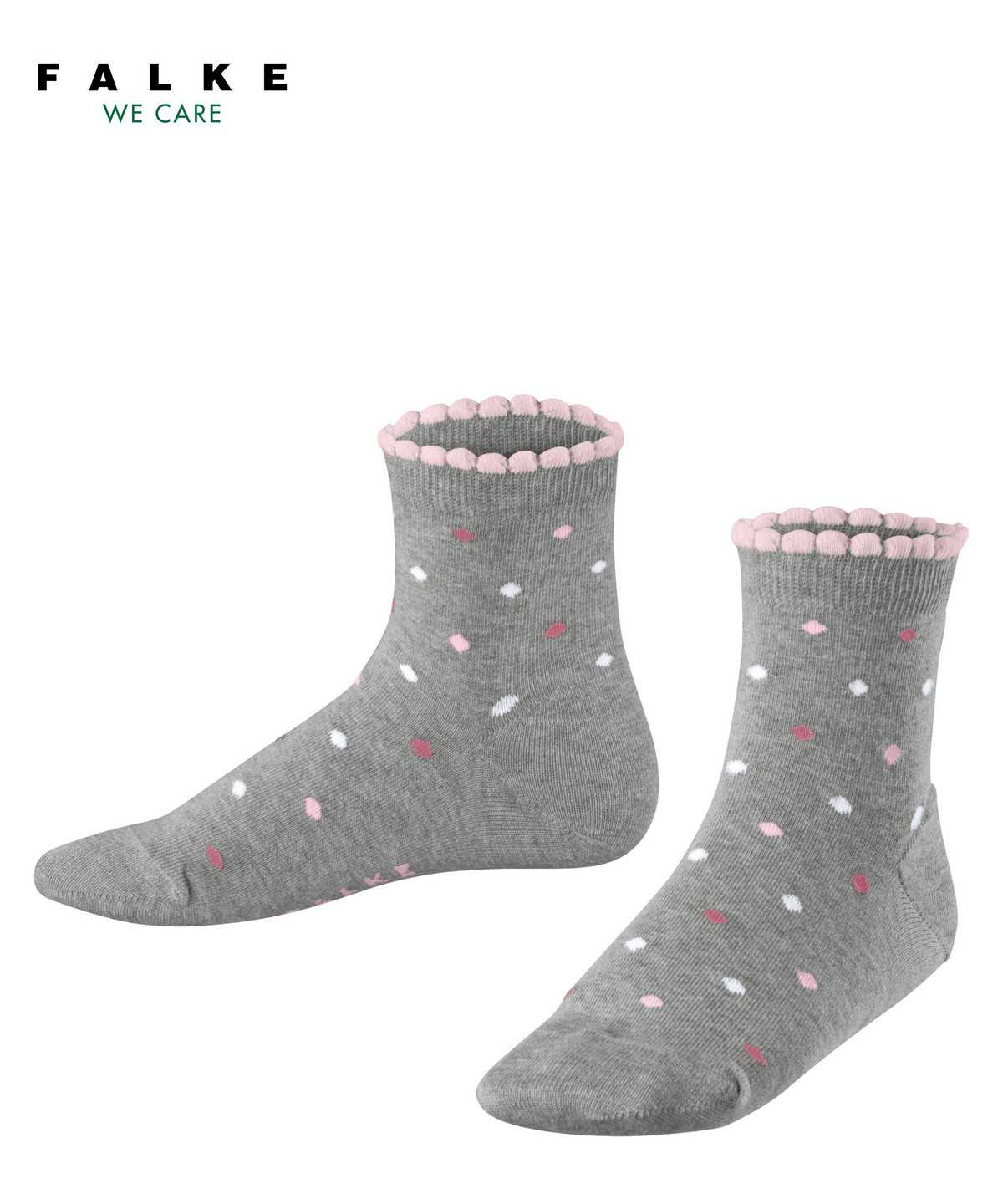 Falke Multidot Short sock Socken Kinder Grau | 6815347-BC