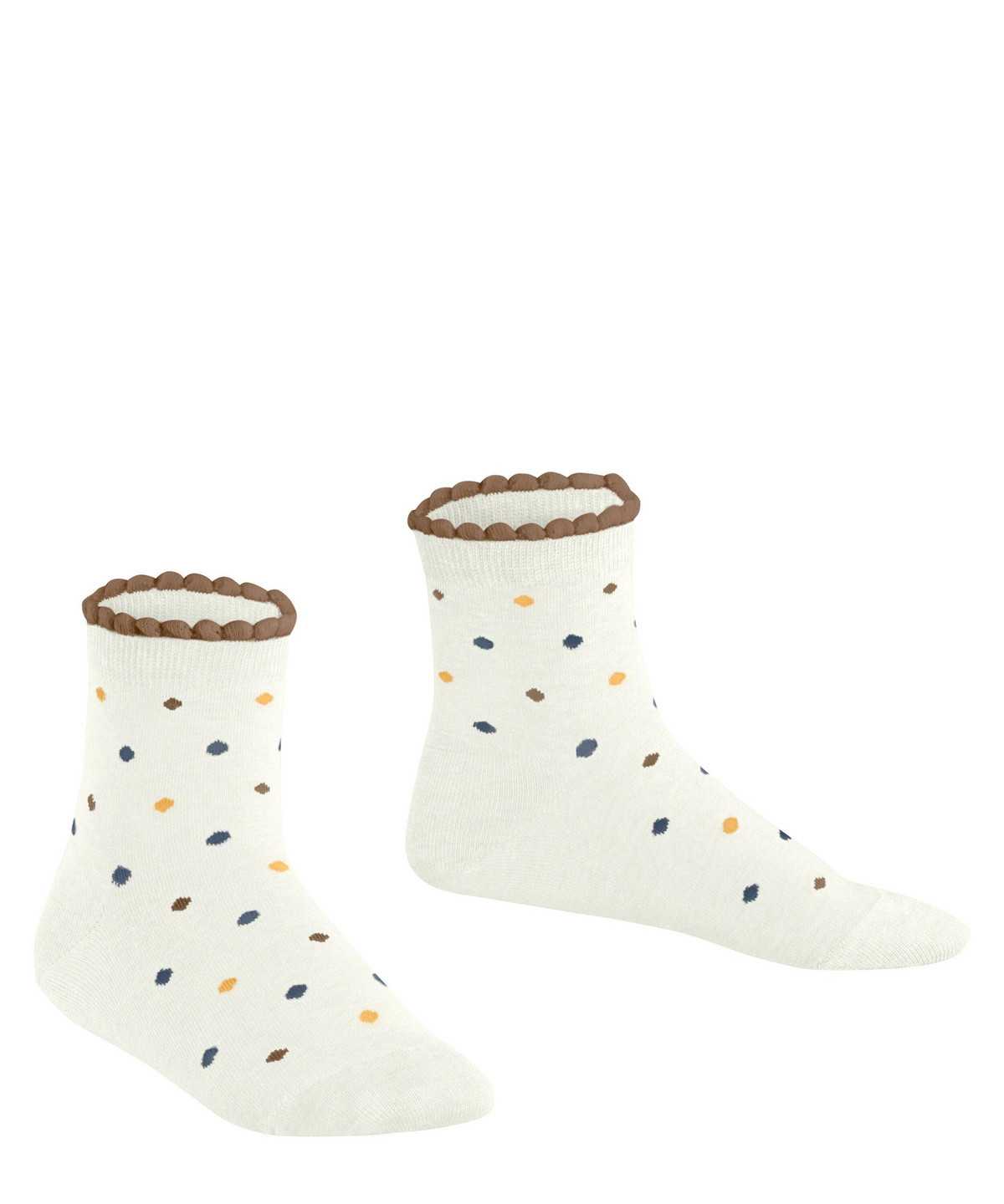 Falke Multidot Short sock Socken Kinder Weiß | 2493578-OK