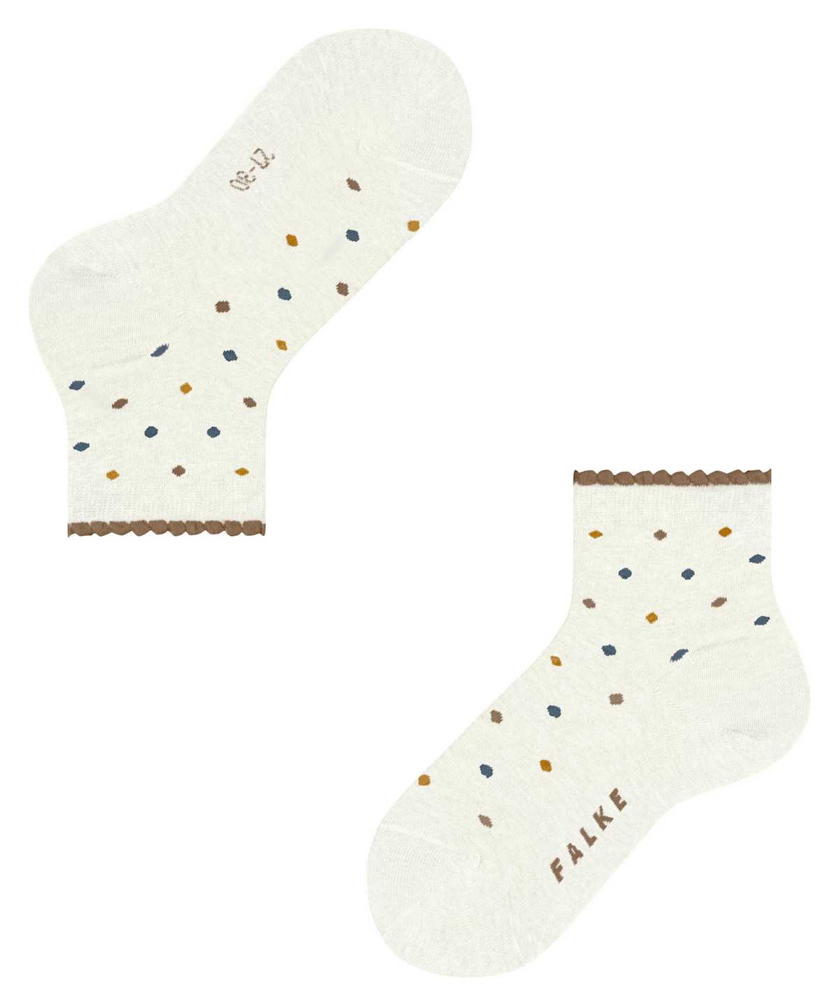 Falke Multidot Short sock Socken Kinder Weiß | 2493578-OK