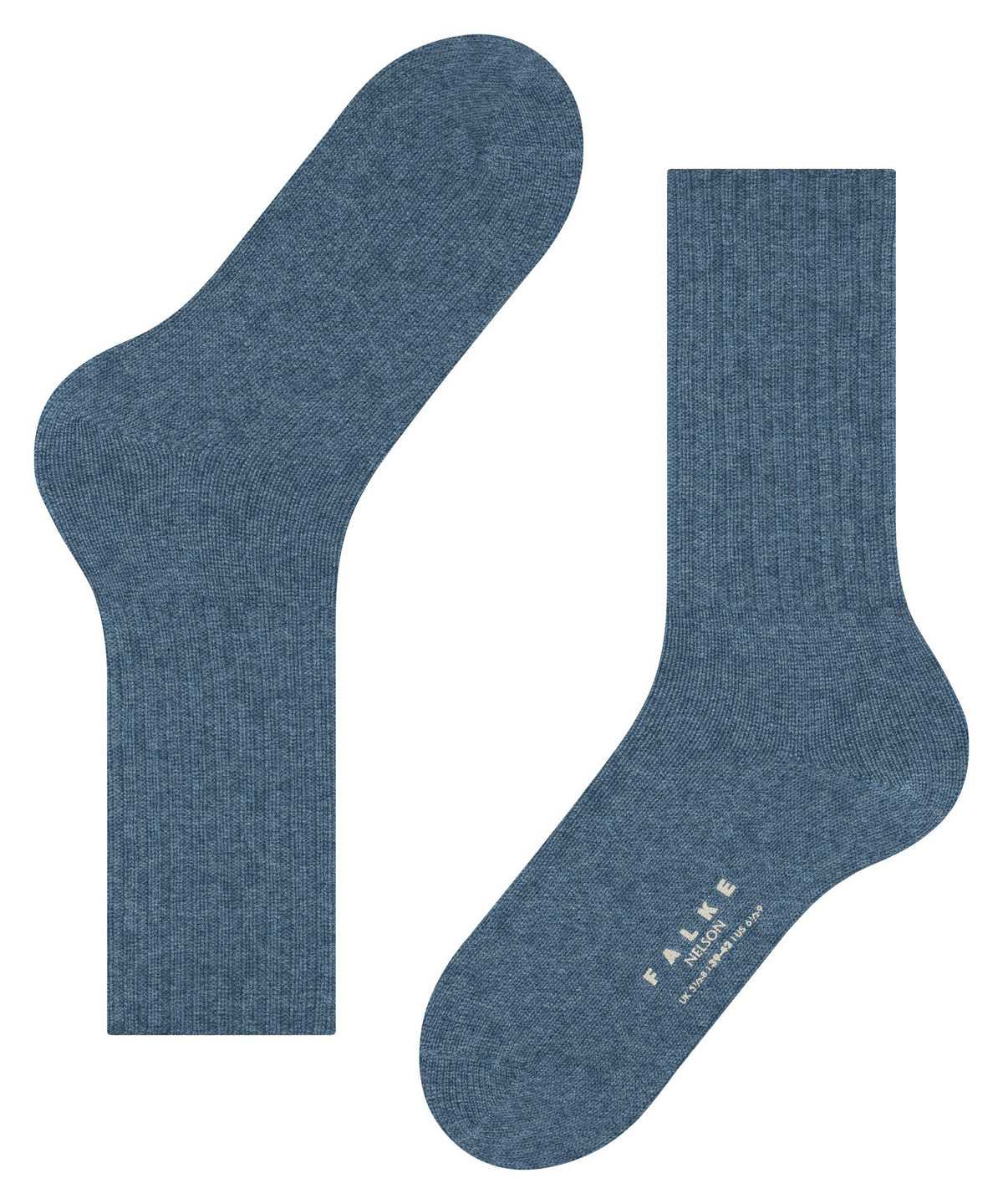 Falke Nelson Boot socks Socken Herren Blau | 4561897-ZK