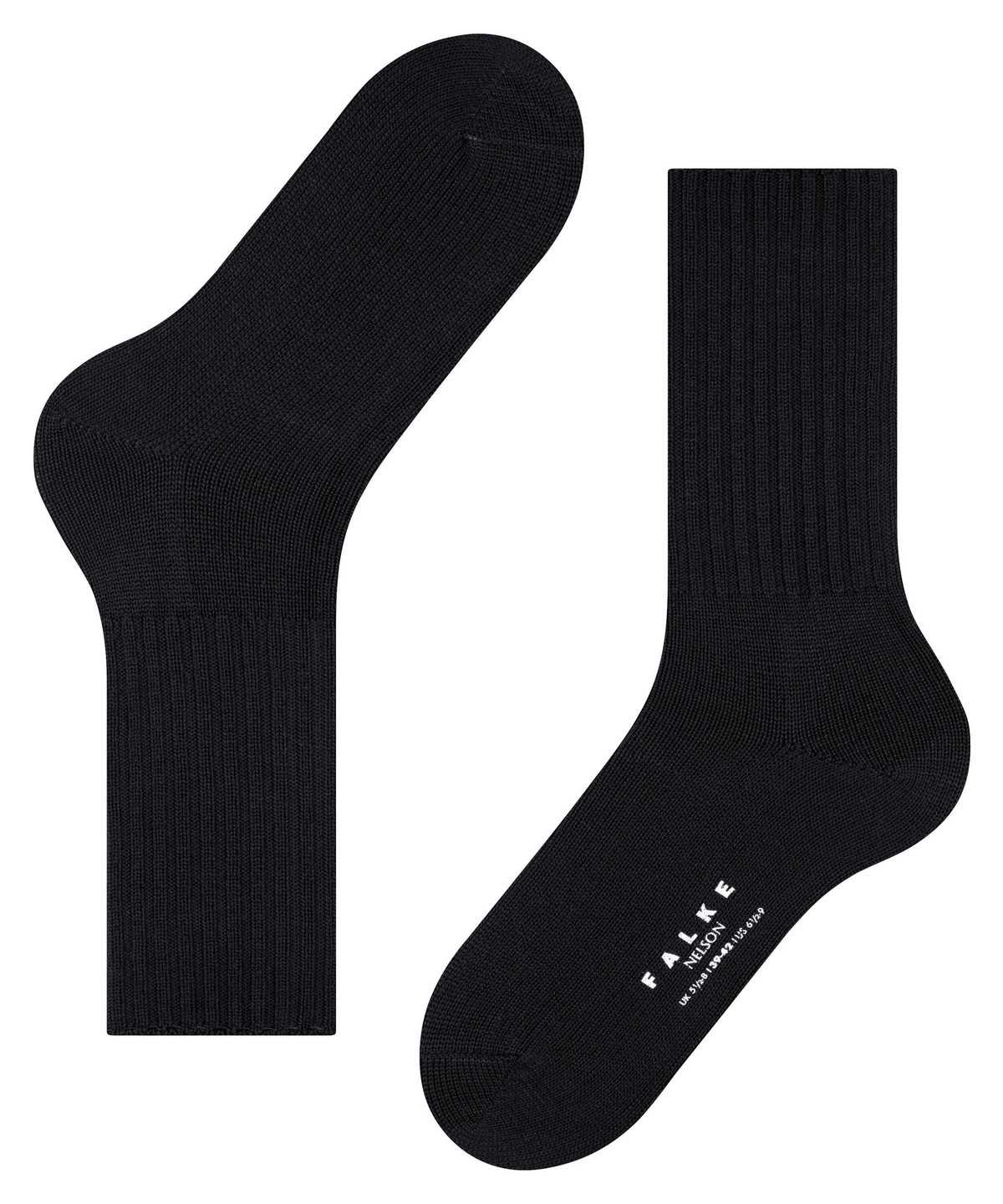 Falke Nelson Boot socks Socken Herren Schwarz | 2746508-HD