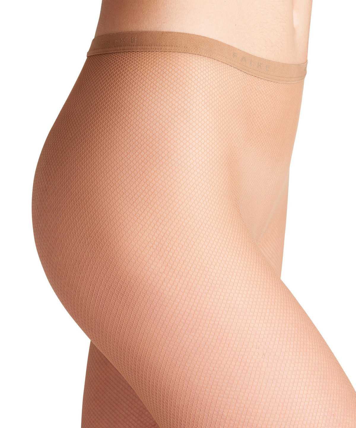 Falke Net Tights Tights Damen Beige | 0632475-UK