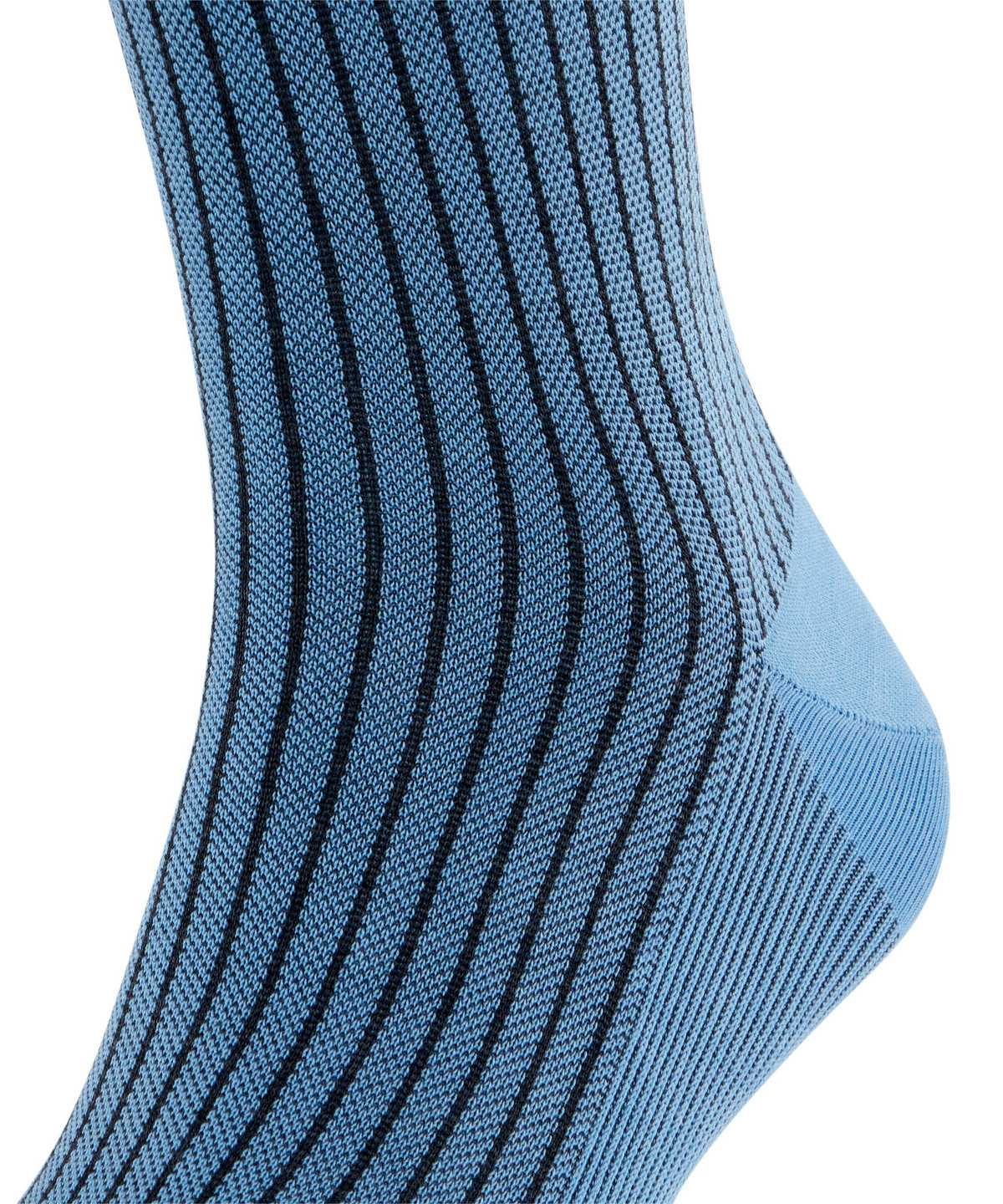 Falke Oxford Stripe Knee-high Socks Socken Herren Blau | 1438067-PY