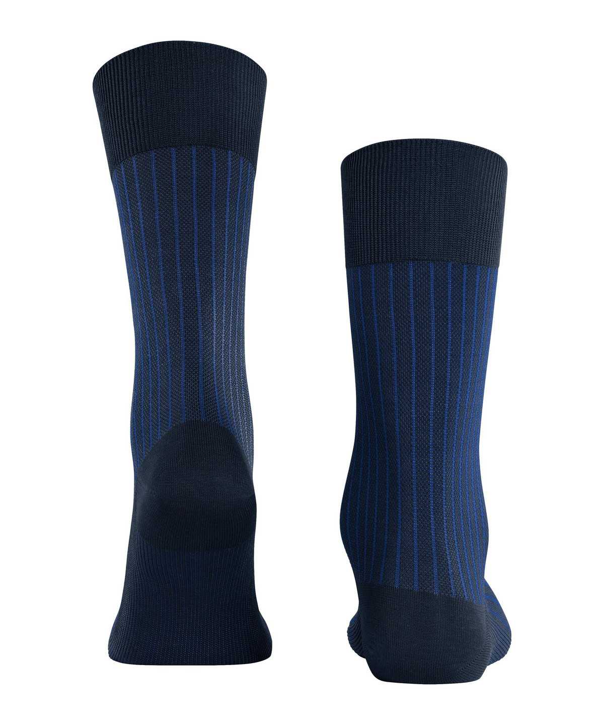 Falke Oxford Stripe Socks Socken Herren Blau | 9578016-FJ