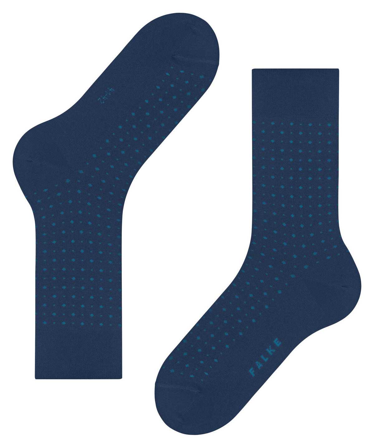 Falke Polished Dot Socks Socken Herren Blau | 2368710-TS