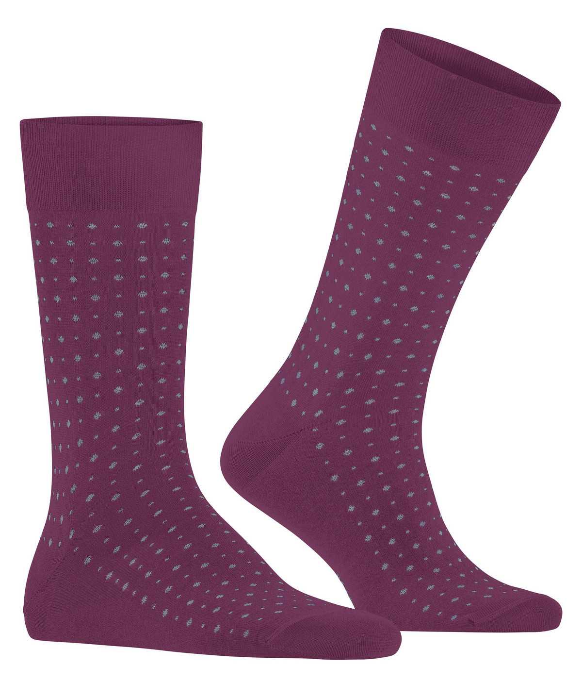 Falke Polished Dot Socks Socken Herren Lila | 3174560-CX