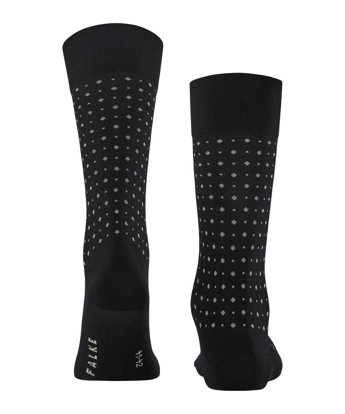 Falke Polished Dot Socks Socken Herren Schwarz | 2301879-GW