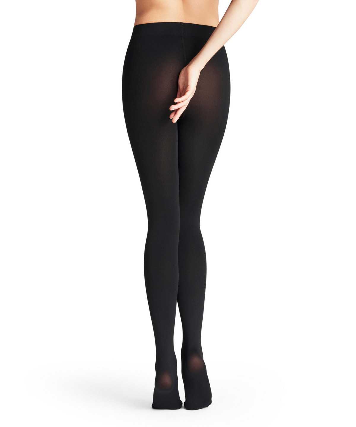 Falke Pure Matt 100 DEN Tights Tights Damen Schwarz | 5139708-VN