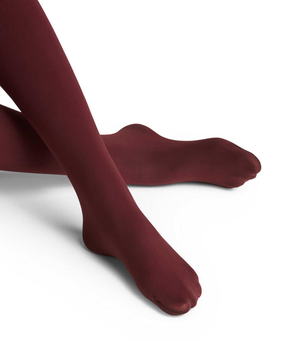 Falke Pure Matt 100 DEN Tights Tights Damen Rot | 5076149-CP