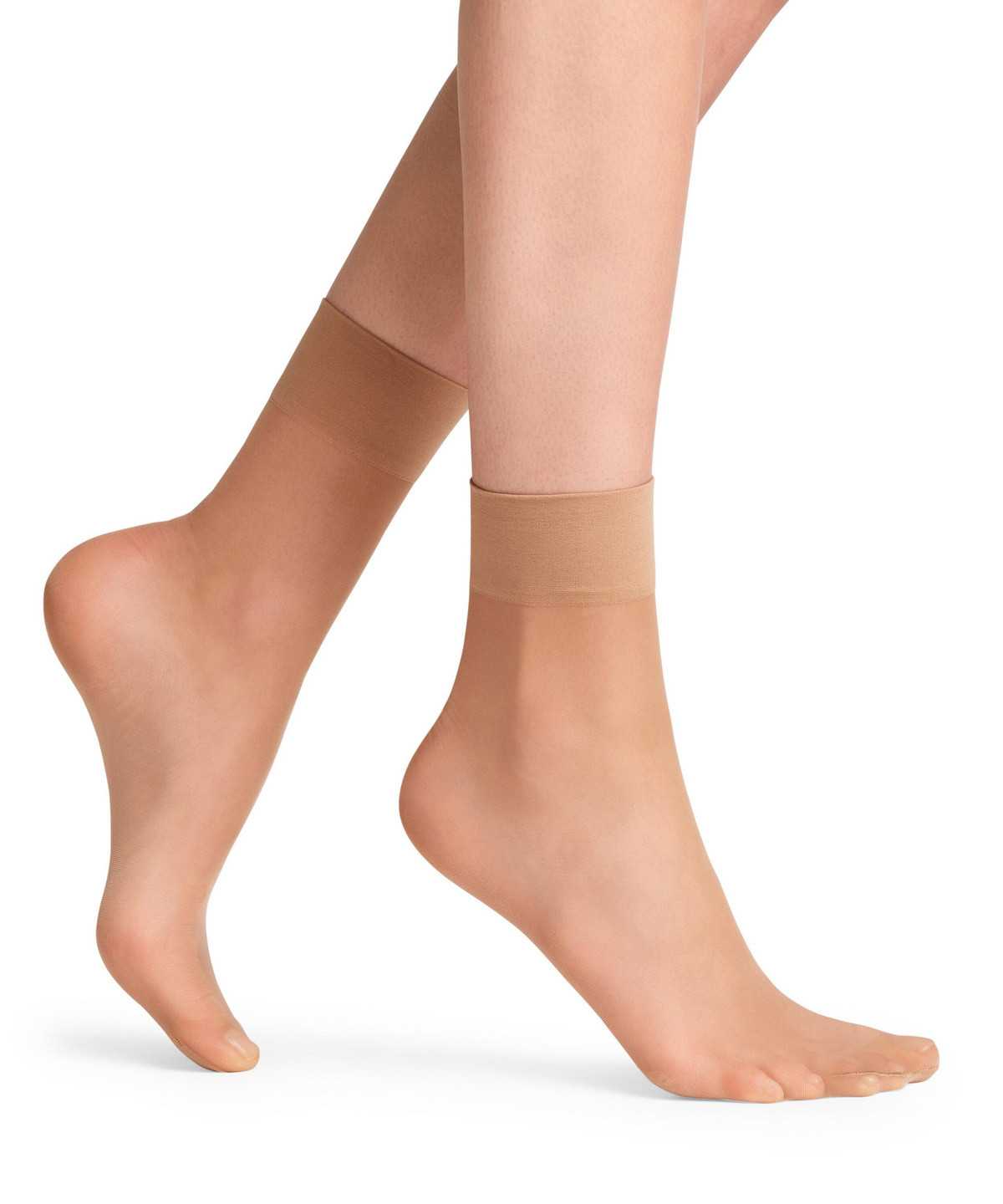 Falke Pure Matt 20 DEN Ankle socks Socken Damen Beige | 5687309-LO