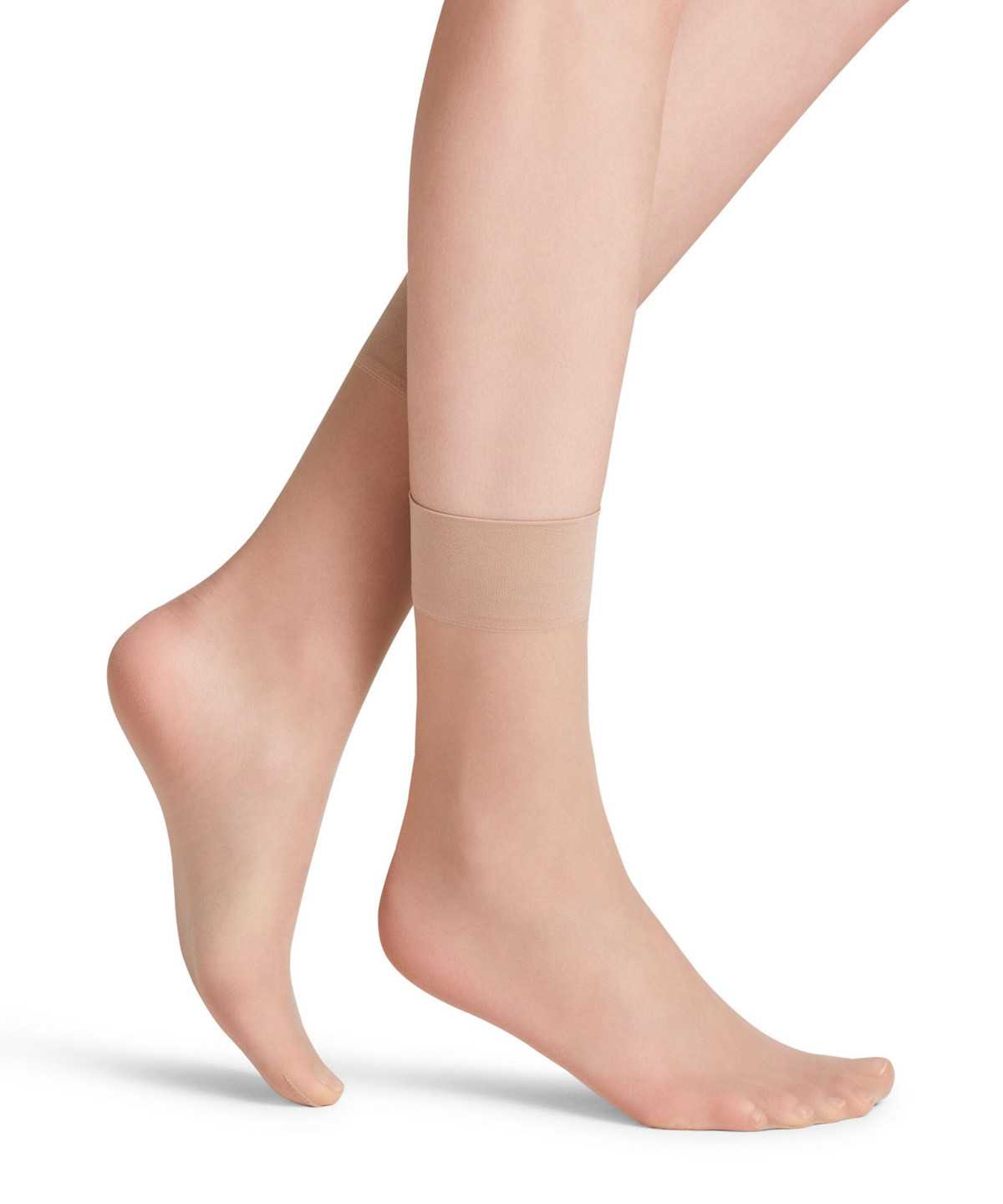 Falke Pure Matt 20 DEN Ankle socks Socken Damen Beige | 8956102-RC