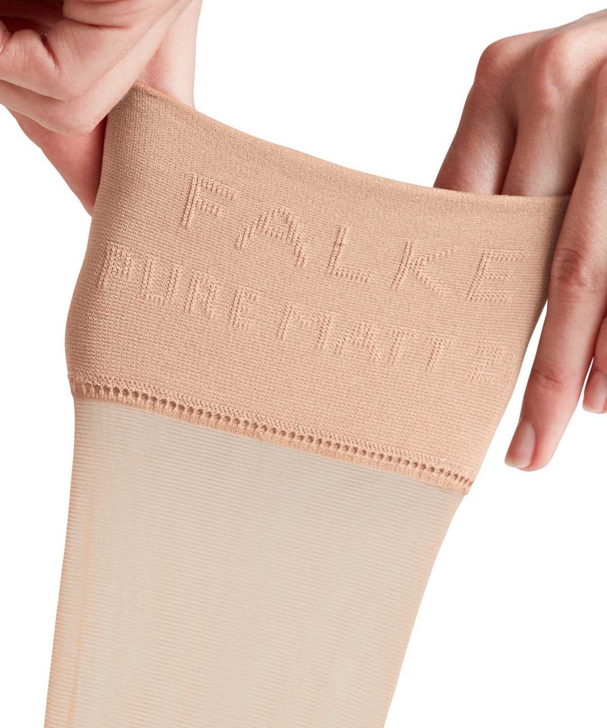 Falke Pure Matt 20 DEN Knee-high Socks Socken Damen Beige | 0423687-VD