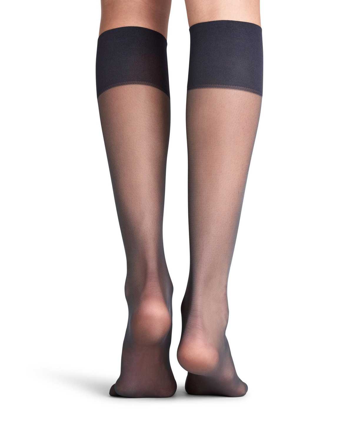 Falke Pure Matt 20 DEN Knee-high Socks Socken Damen Grau | 6142985-WY