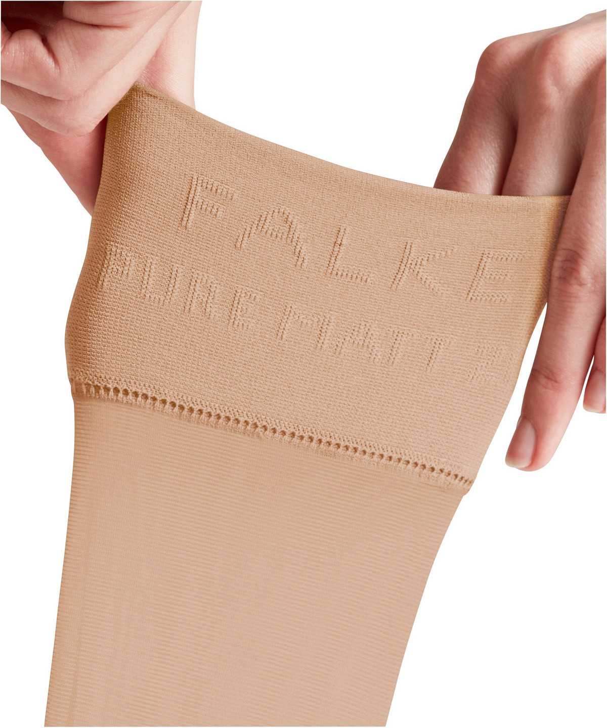 Falke Pure Matt 20 DEN Knee-high Socks Socken Damen Beige | 5374689-KG