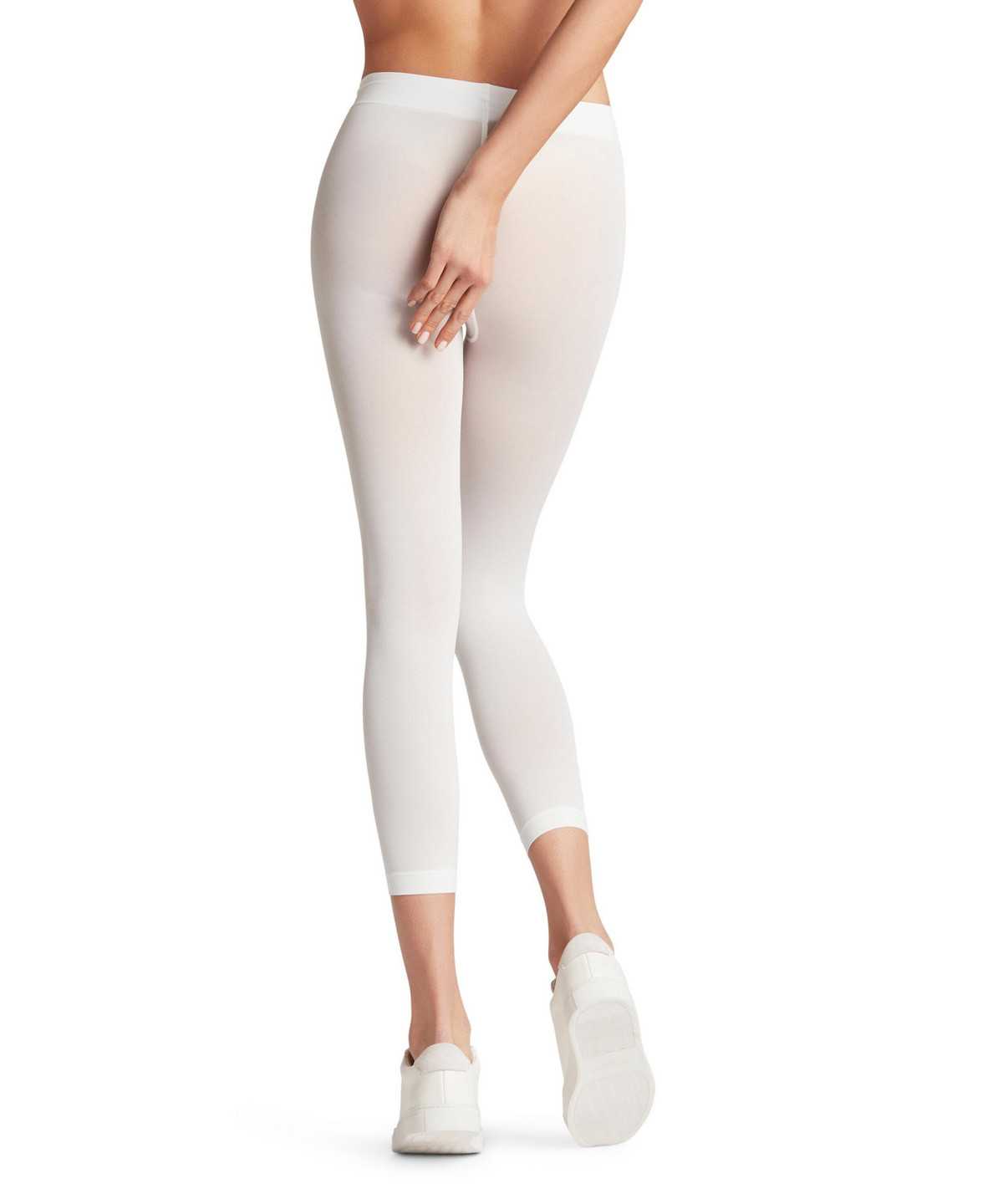 Falke Pure Matt 50 DEN Capri Leggings & Capri Damen Weiß | 9854027-FP