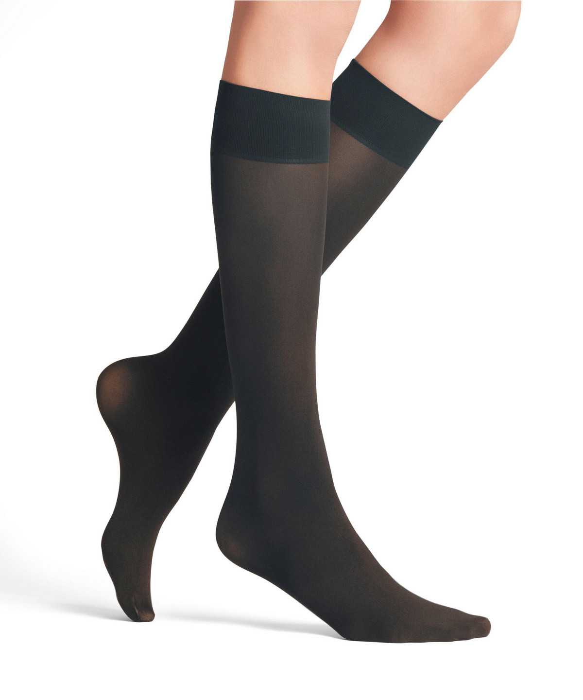 Falke Pure Matt 50 DEN Knee-high Socks Socken Damen Grau | 9475813-XS