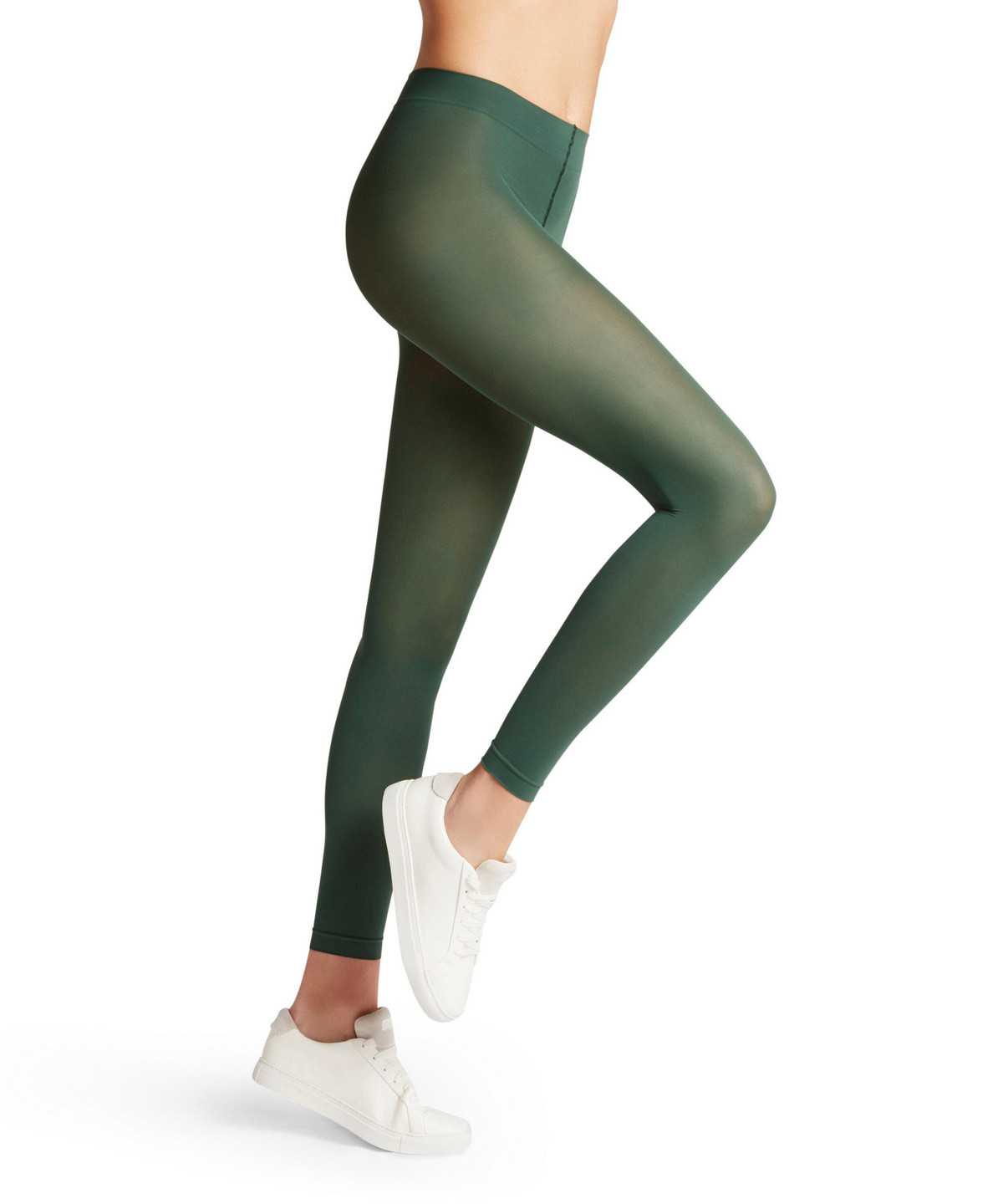 Falke Pure Matt 50 DEN Leggings Leggings Damen Grün | 2579643-ZU