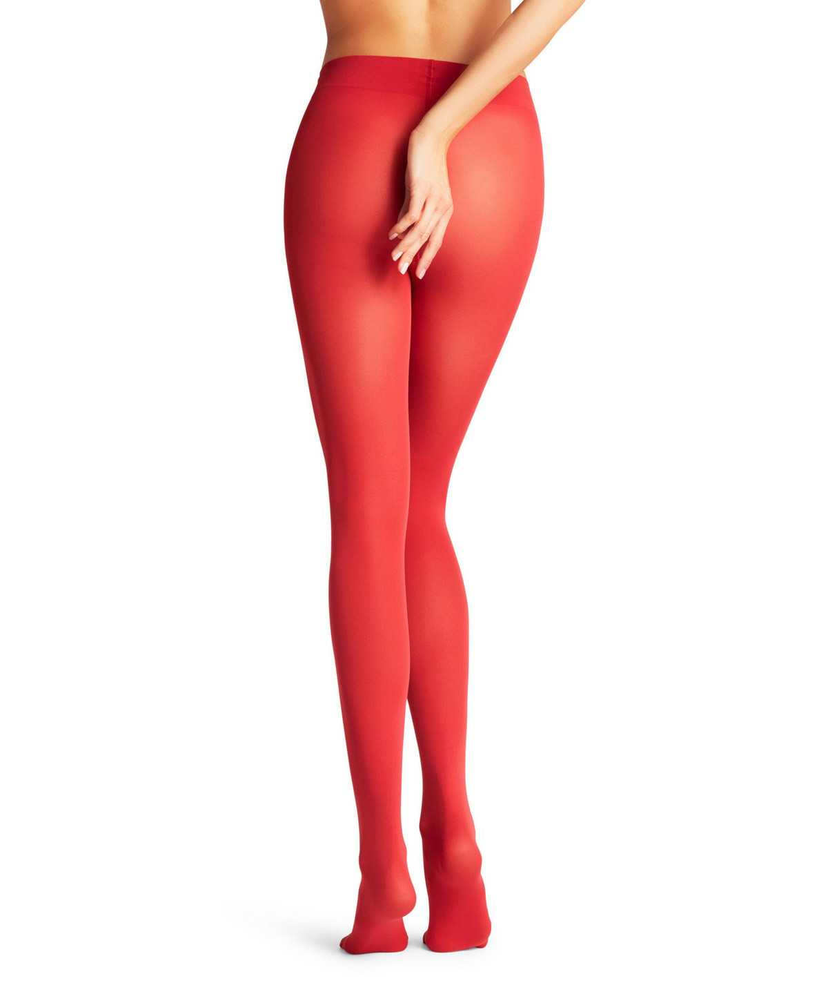 Falke Pure Matt 50 DEN Tights Tights Damen Rot | 0832169-AC