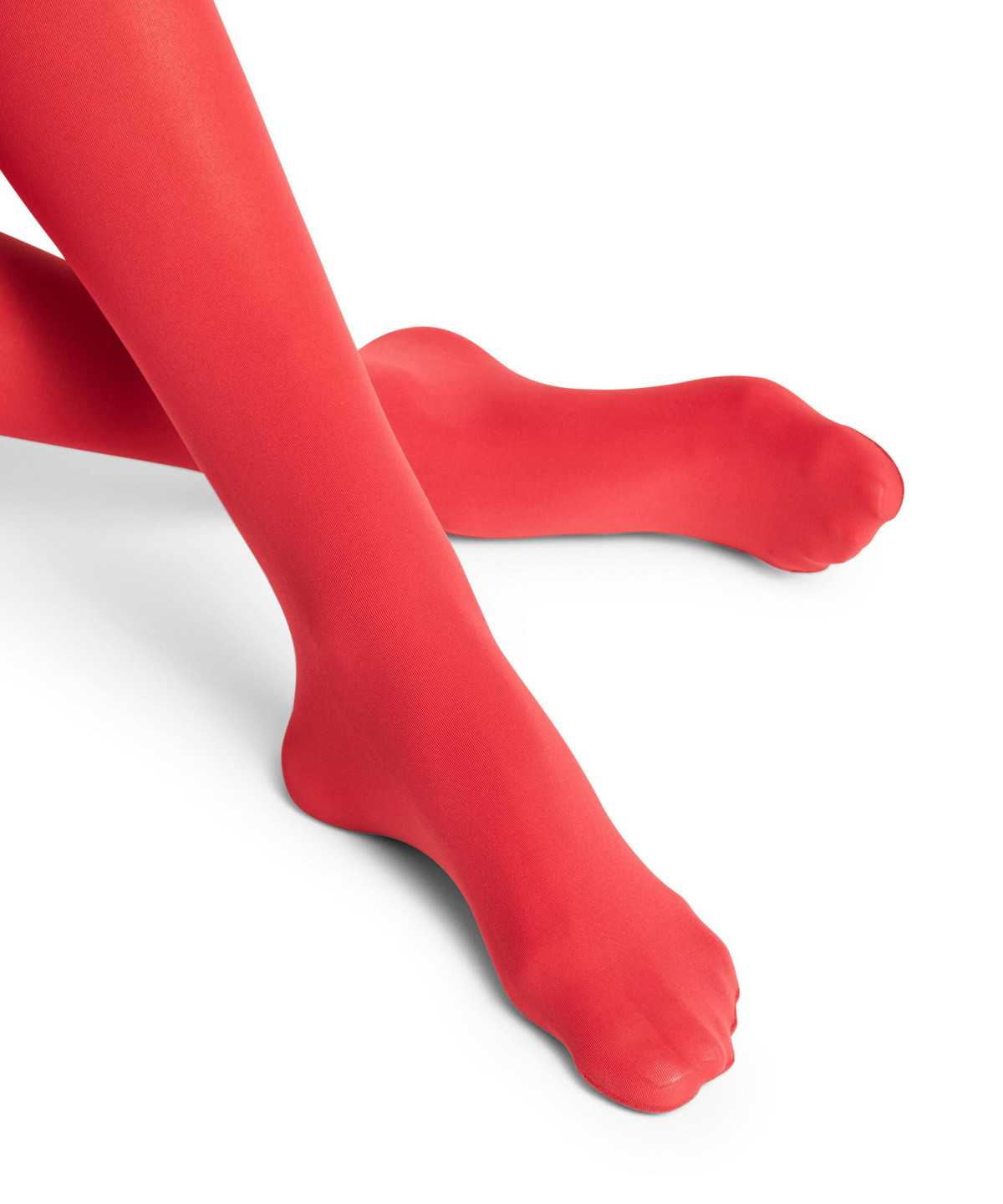 Falke Pure Matt 50 DEN Tights Tights Damen Rot | 0832169-AC