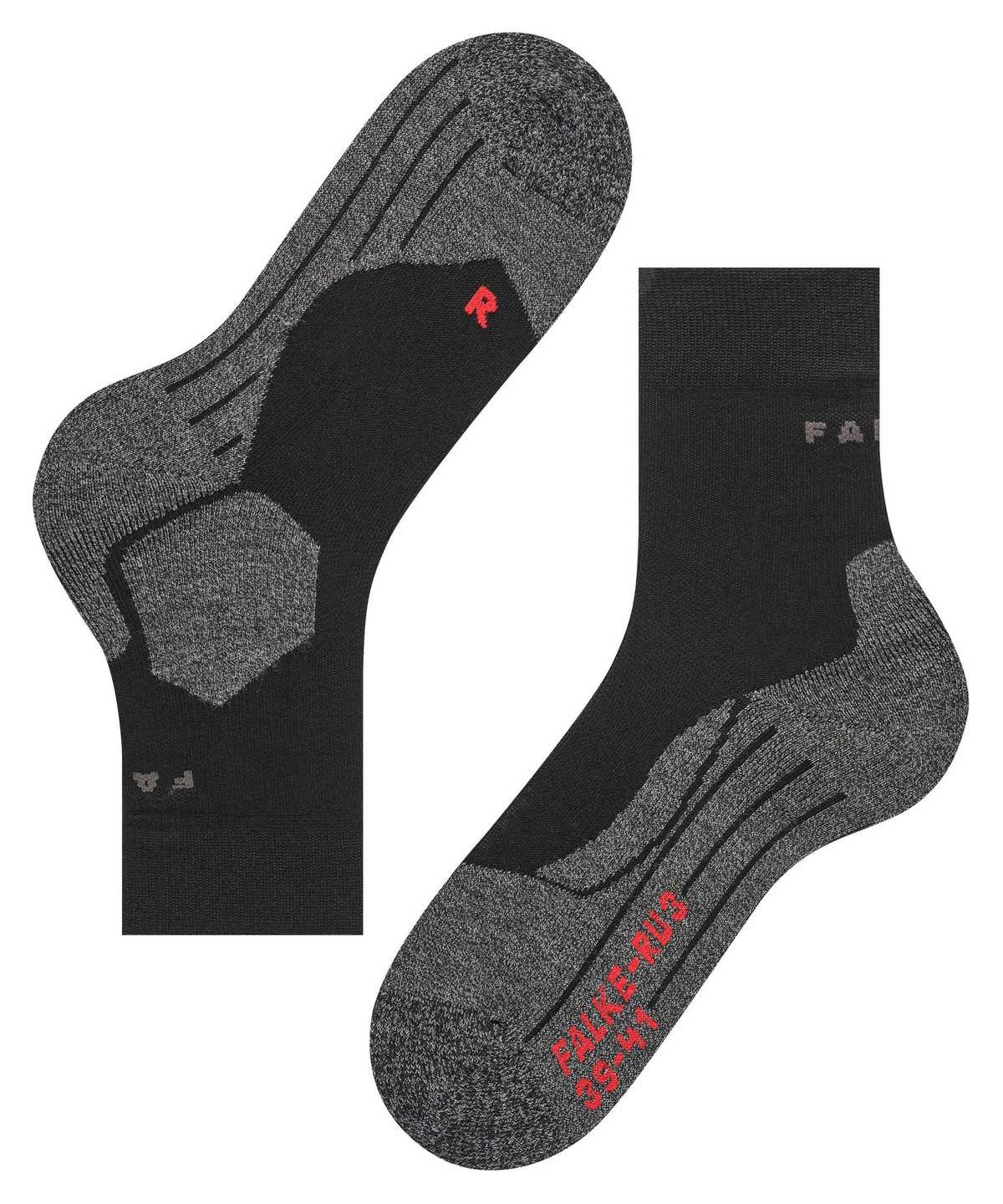 Falke RU3 Comfort Running Socks Socken Herren Schwarz | 8061743-DH