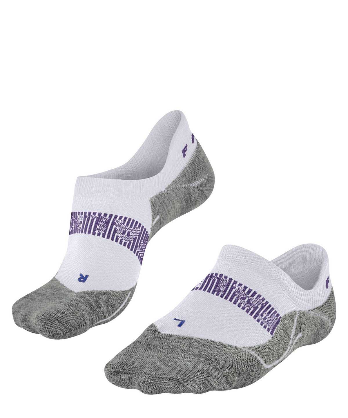 Falke RU4 Endurance Cool Invisible Running Invisibles Sports Socks Damen Weiß | 8572934-KJ