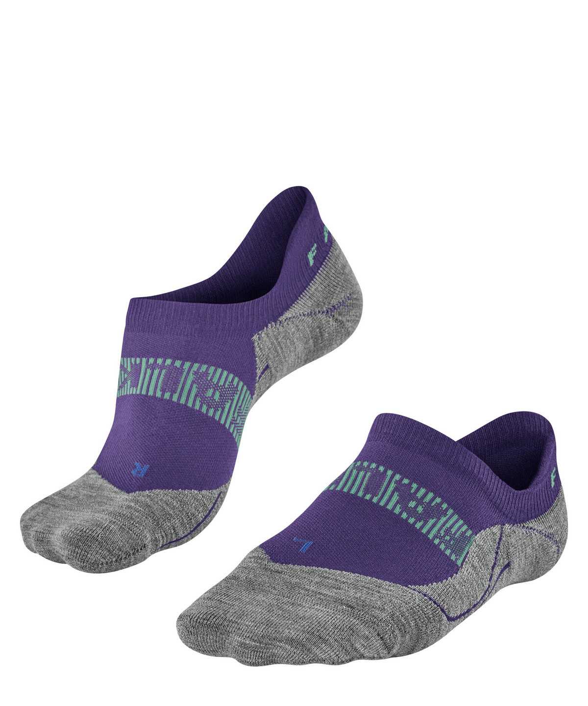 Falke RU4 Endurance Cool Invisible Running Invisibles Sports Socks Damen Lila | 8902176-LJ