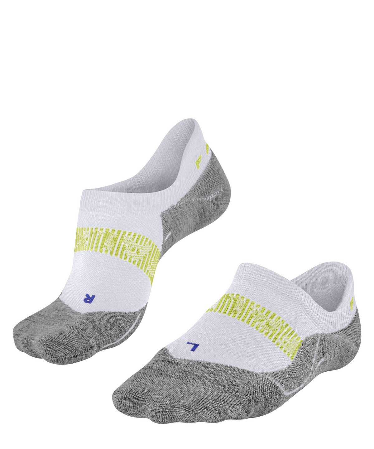 Falke RU4 Endurance Cool Invisible Running Invisibles No Show Socks Herren Weiß | 4629857-JD