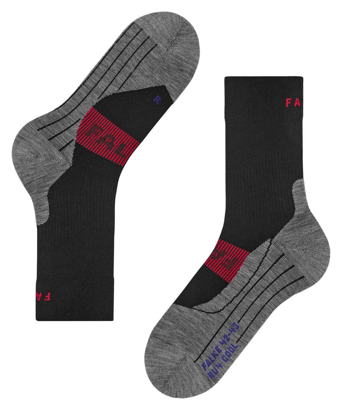 Falke RU4 Endurance Cool Running Socks Sports Socks Damen Schwarz | 5319072-HJ