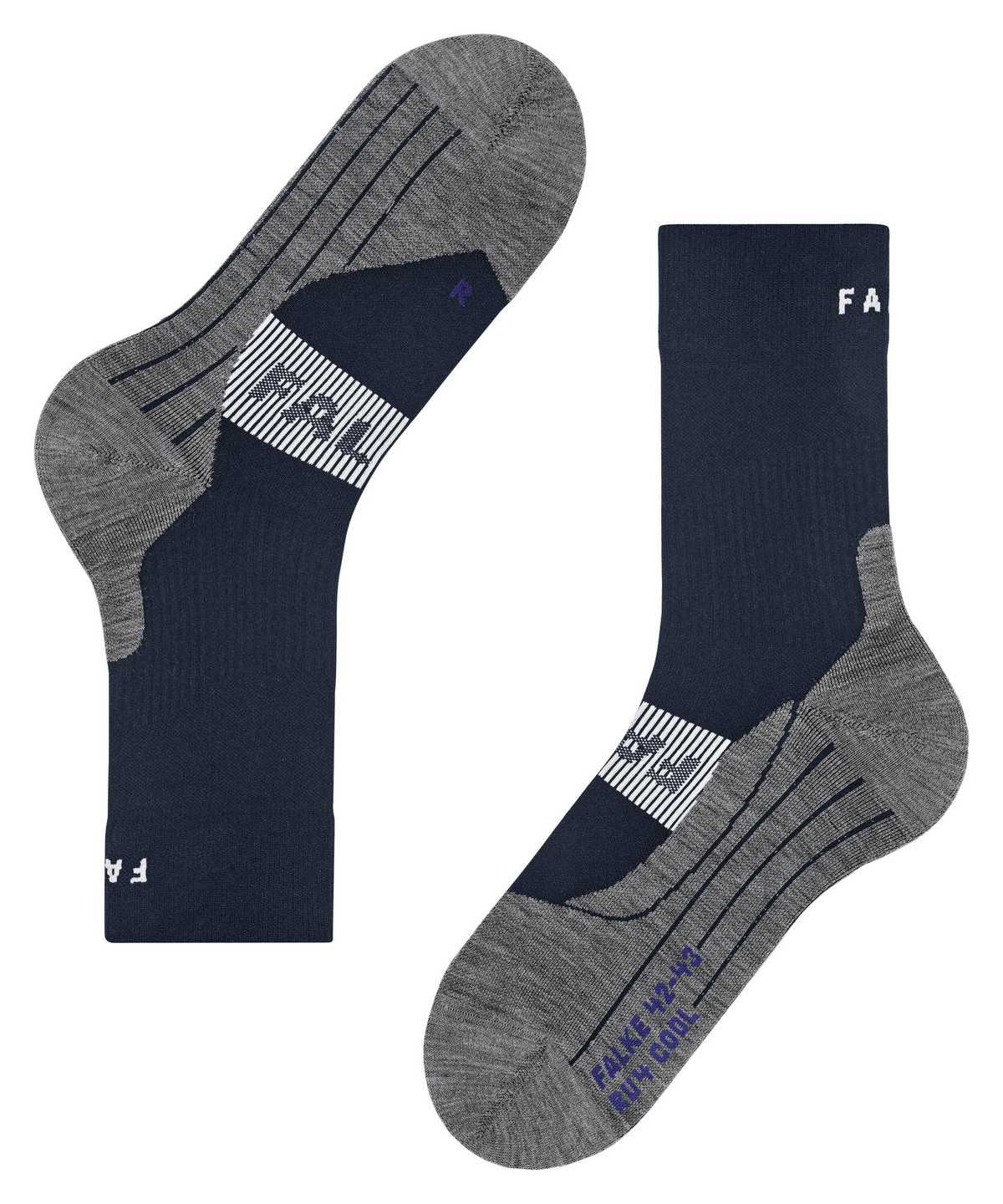 Falke RU4 Endurance Cool Running Socks Socken Herren Blau | 5820613-VX