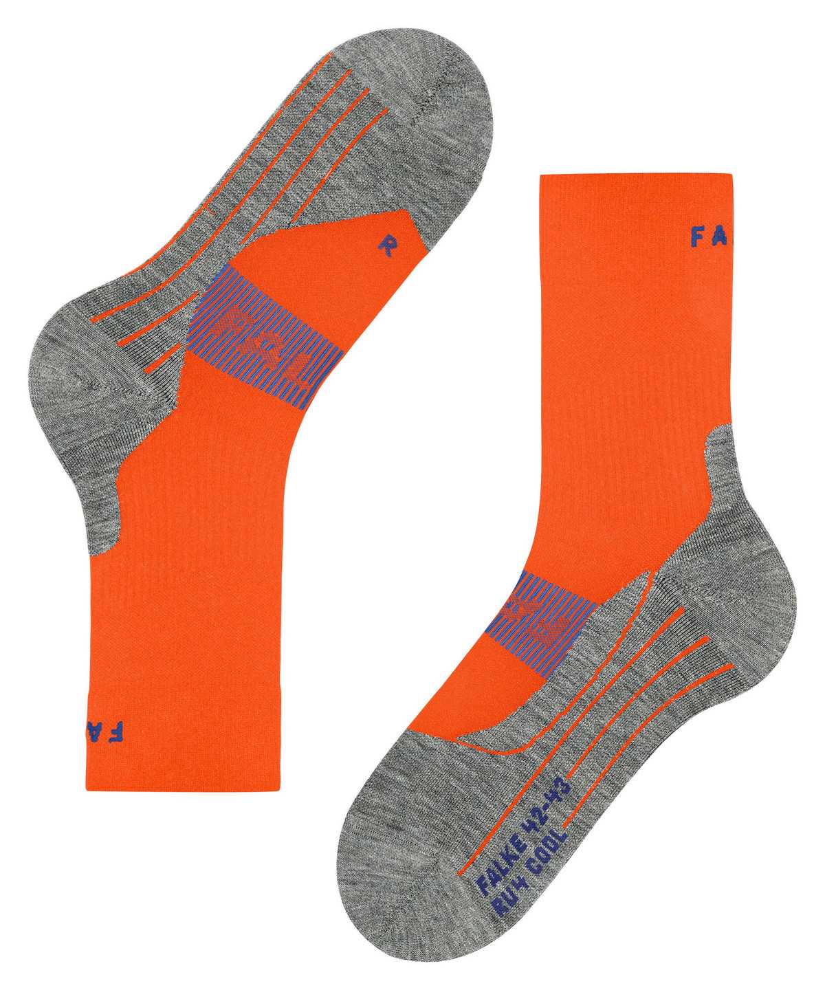 Falke RU4 Endurance Cool Running Socks Socken Herren Orange | 7843951-TY