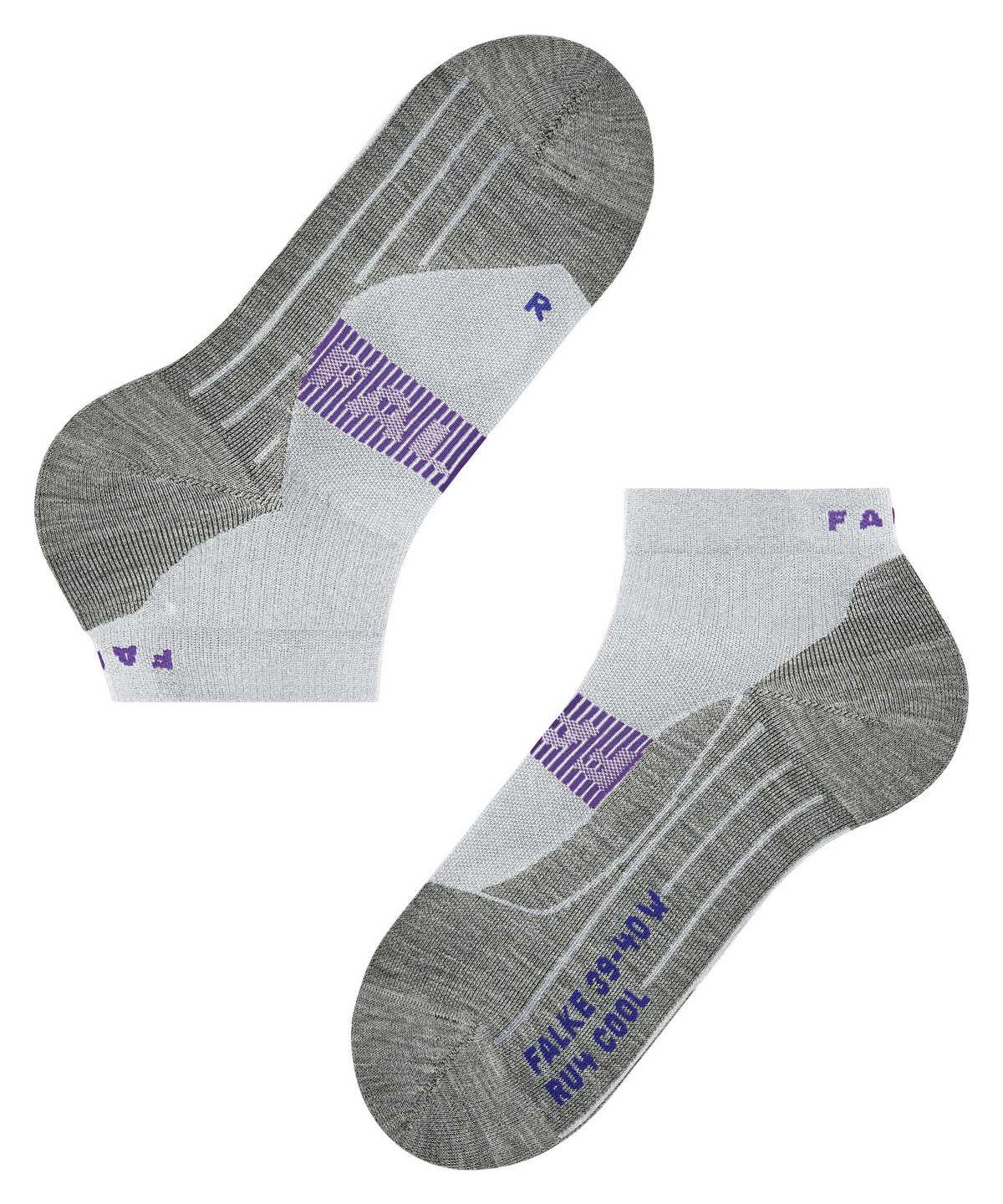 Falke RU4 Endurance Cool Short Running Short sock Sports Socks Damen Weiß | 5249761-RV