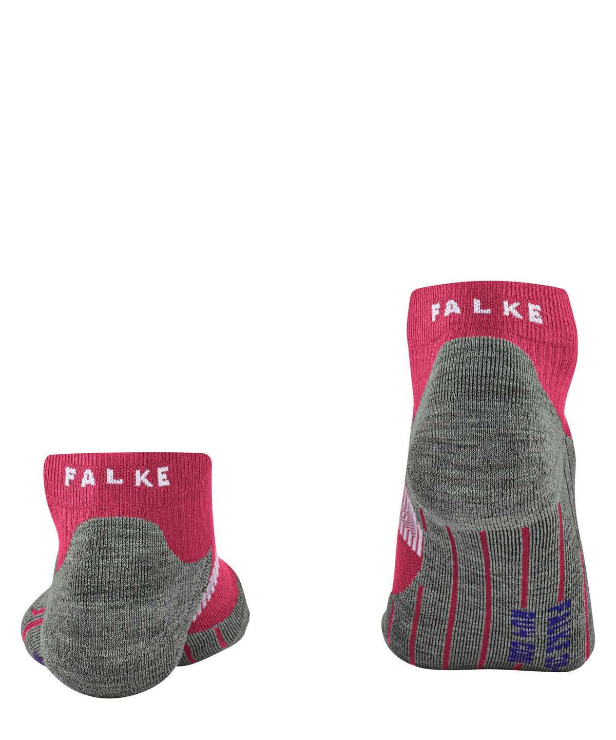 Falke RU4 Endurance Cool Short Running Short sock Sports Socks Damen Rot | 8062451-ZF