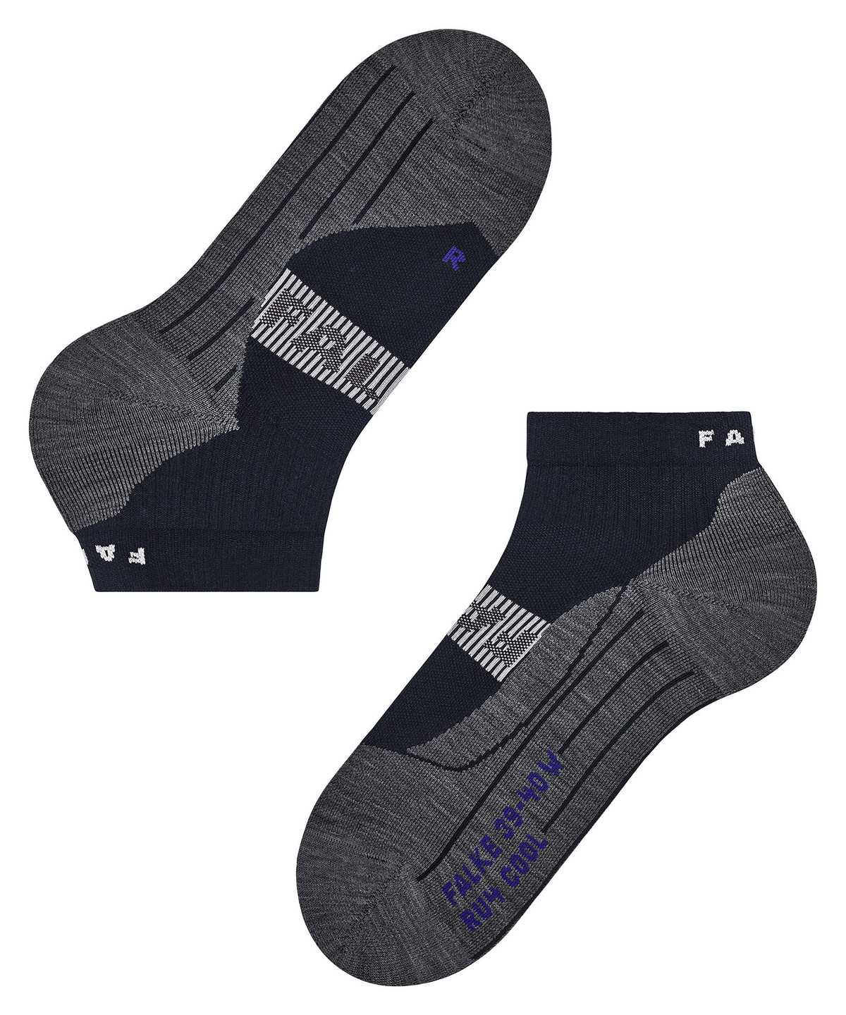 Falke RU4 Endurance Cool Short Running Short sock Socken Herren Blau | 5648327-QO