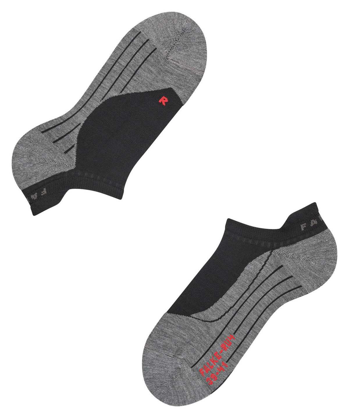 Falke RU4 Endurance Invisible Running Invisibles Sports Socks Damen Schwarz | 1597628-UA