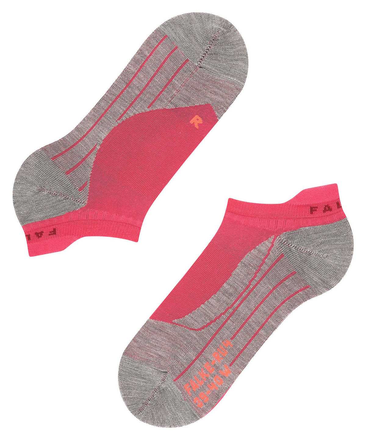 Falke RU4 Endurance Invisible Running Invisibles Sports Socks Damen Rot | 9084527-SD