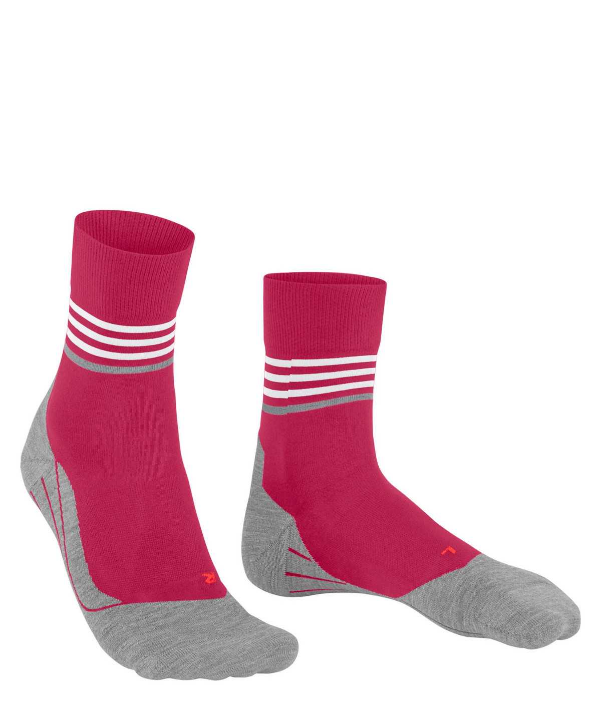 Falke RU4 Endurance Reflect Running Socks Sports Socks Damen Rot | 7692435-SL